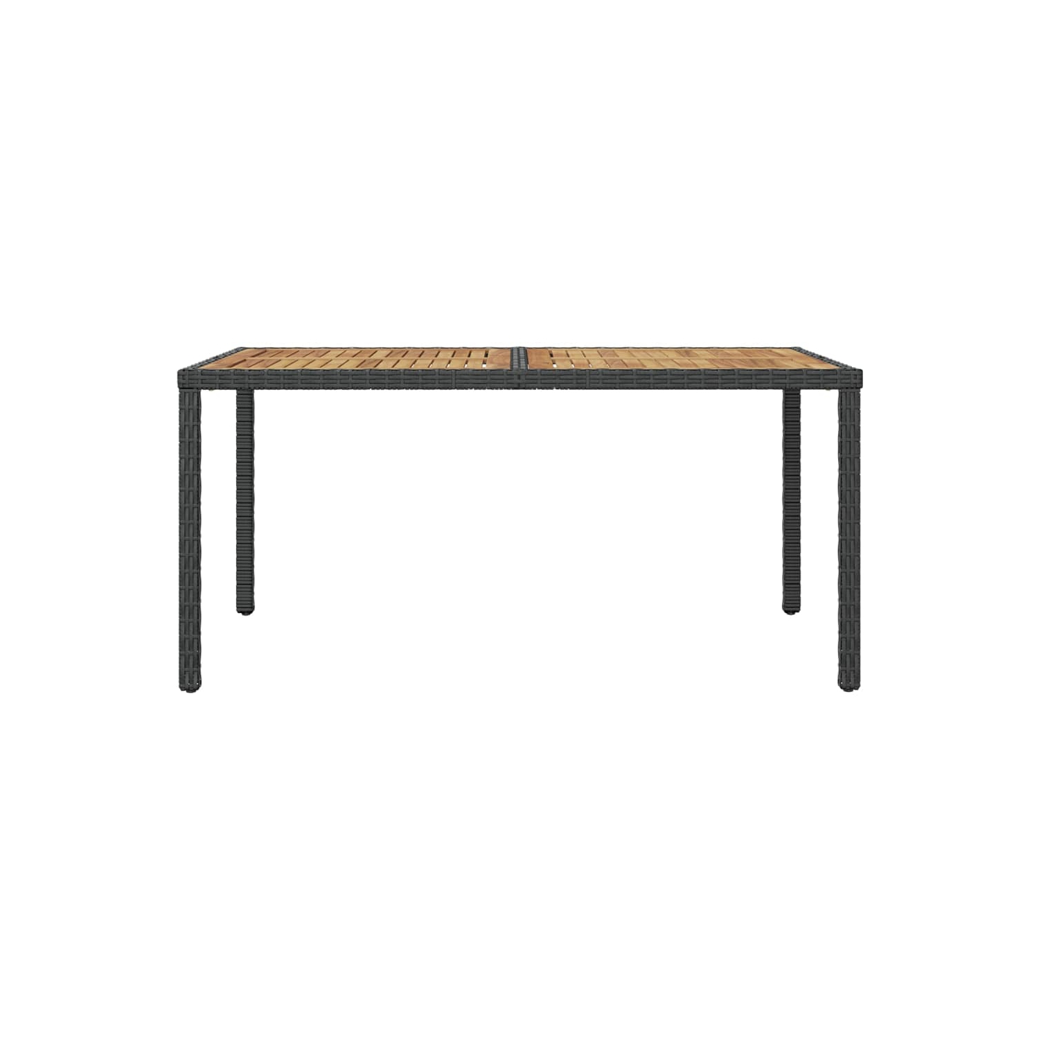 Ensemble de patio de 7 pièces avec coussins en rotin synthétique vidaXL