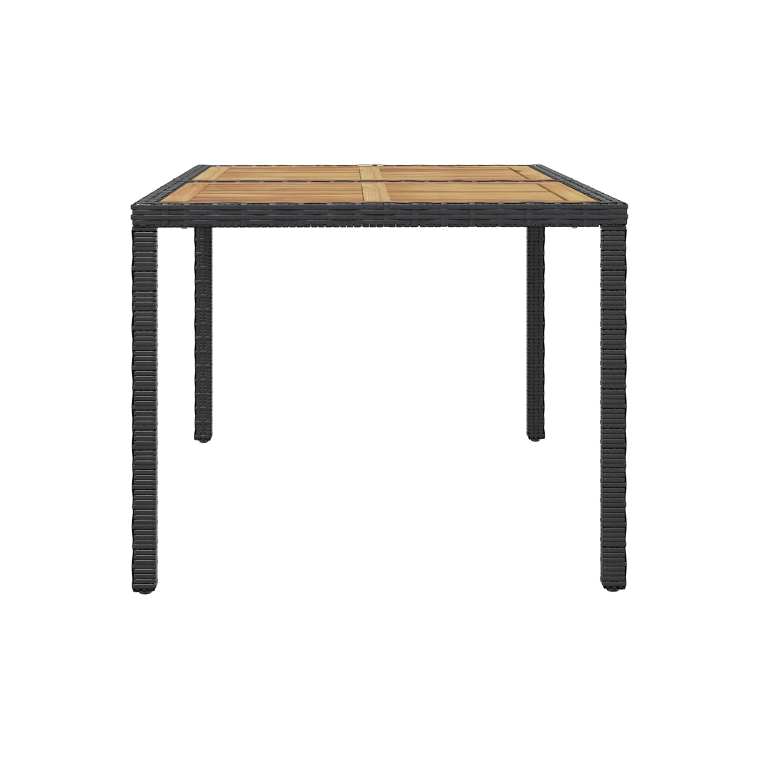 Ensemble de patio de 7 pièces avec coussins en rotin synthétique vidaXL