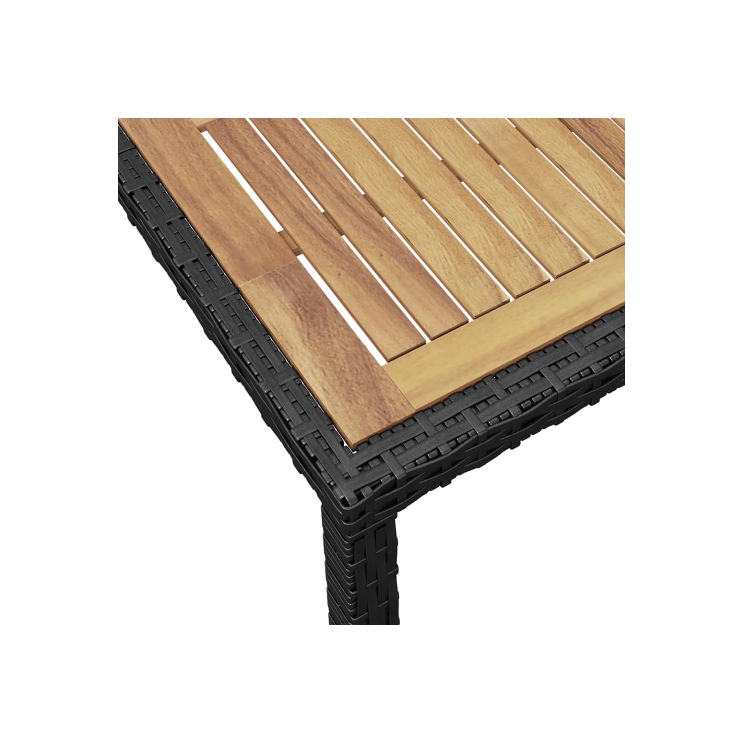 Ensemble de patio de 7 pièces avec coussins en rotin synthétique vidaXL