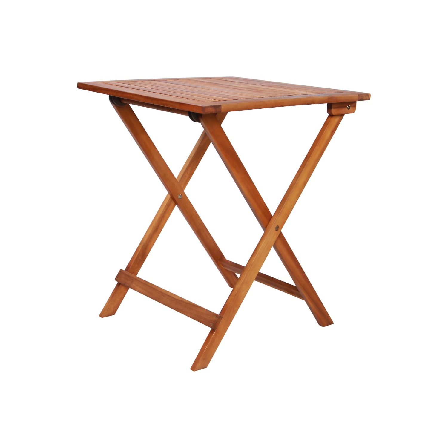 vidaXL 3 Piece Folding Bistro Set Solid Acacia Wood