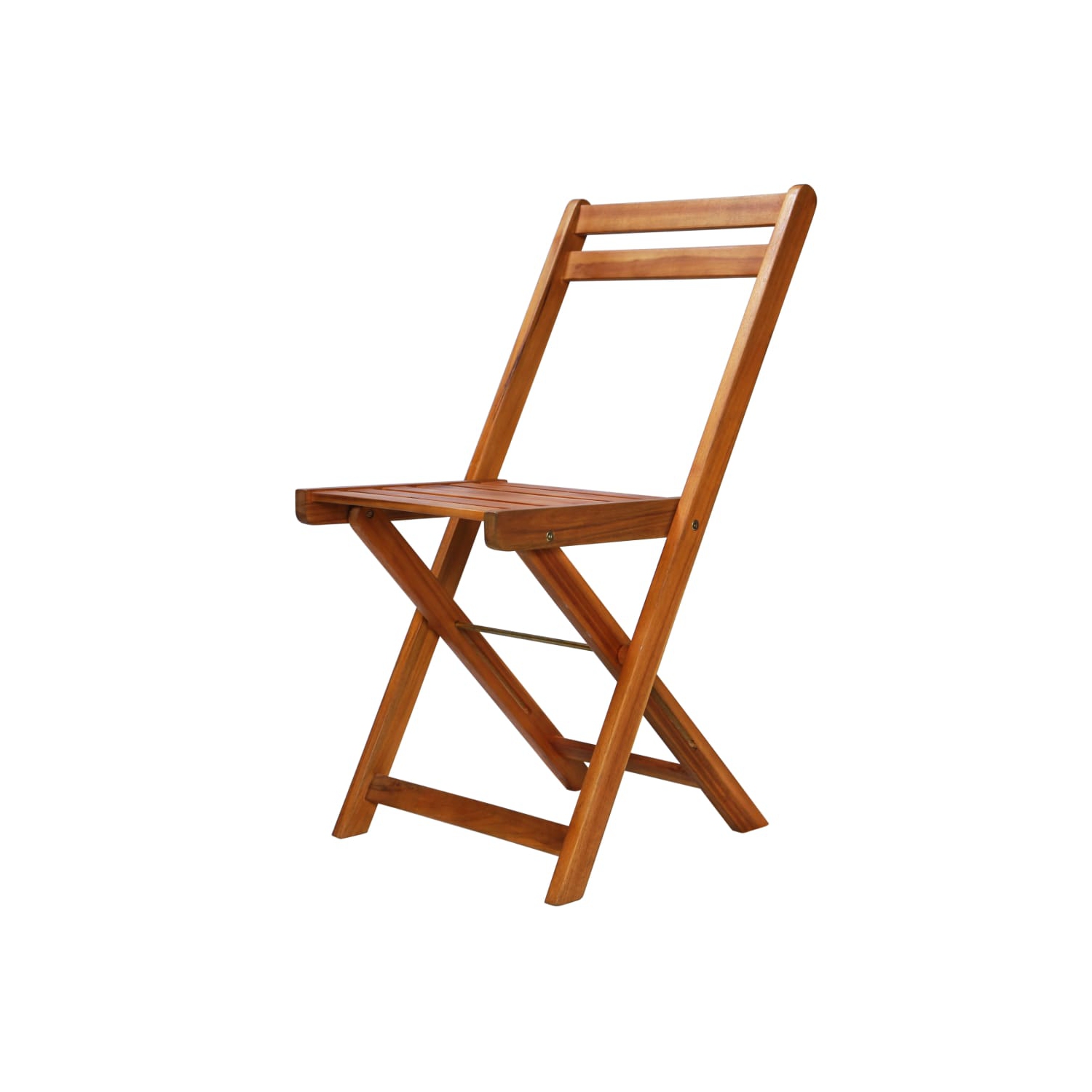 vidaXL 3 Piece Folding Bistro Set Solid Acacia Wood