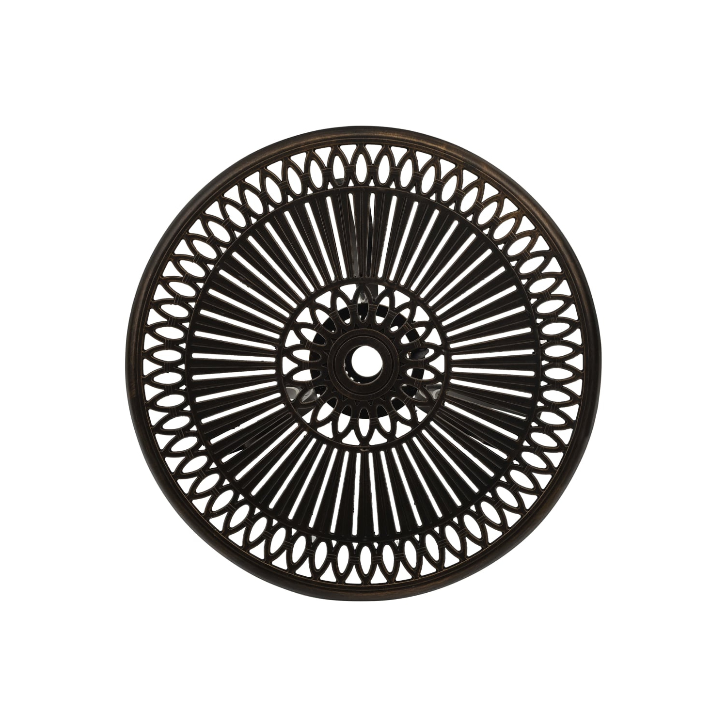 Ensemble bistro de 3 pièces en aluminium bronze