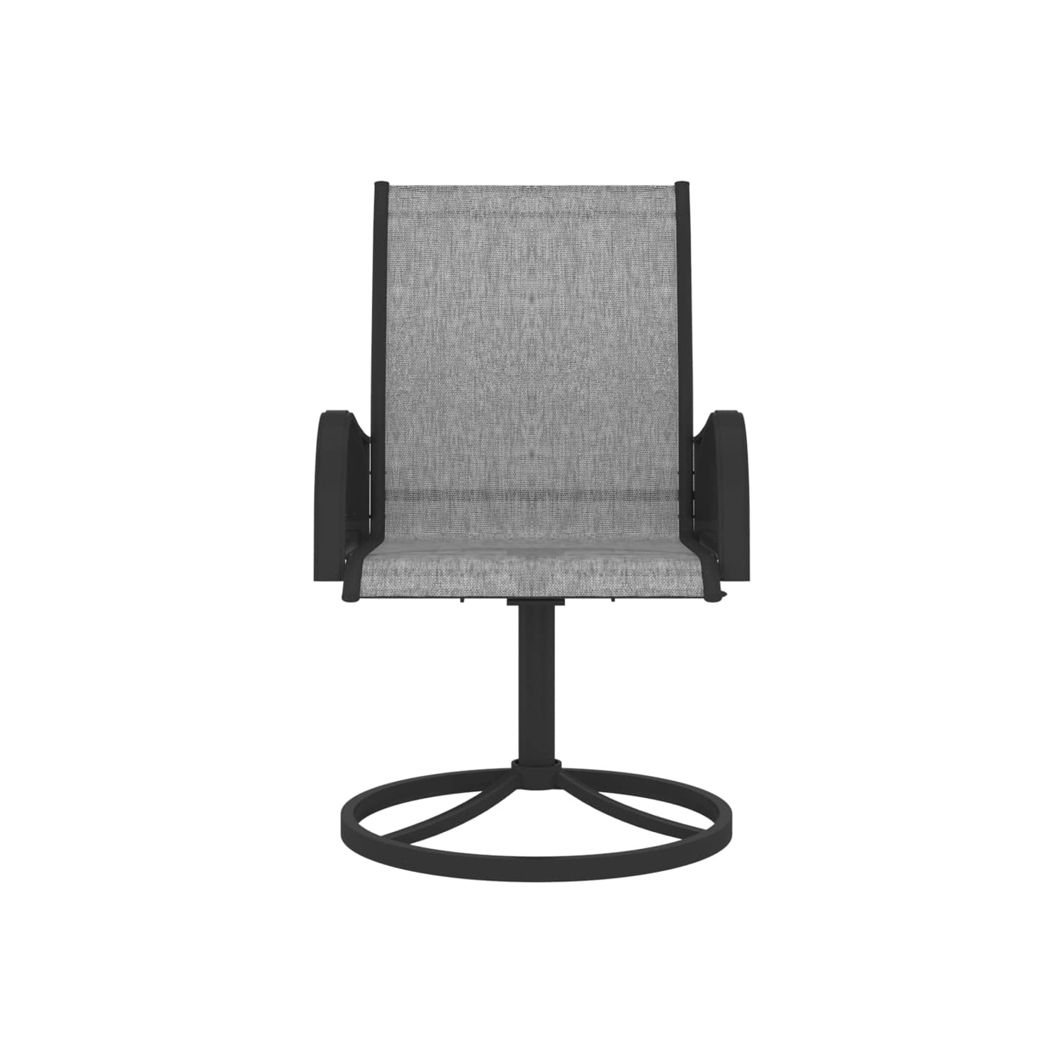 vidaXL 3 Piece Garden Dining Set Textilene and Steel