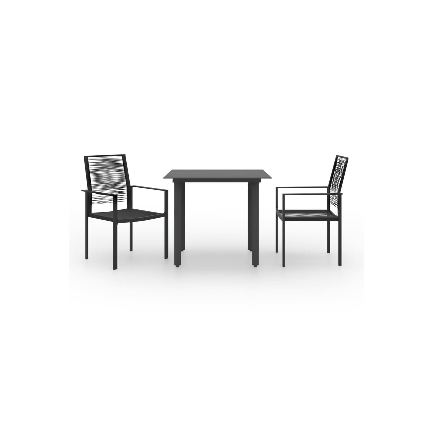 vidaXL 3 Piece Garden Dining Set