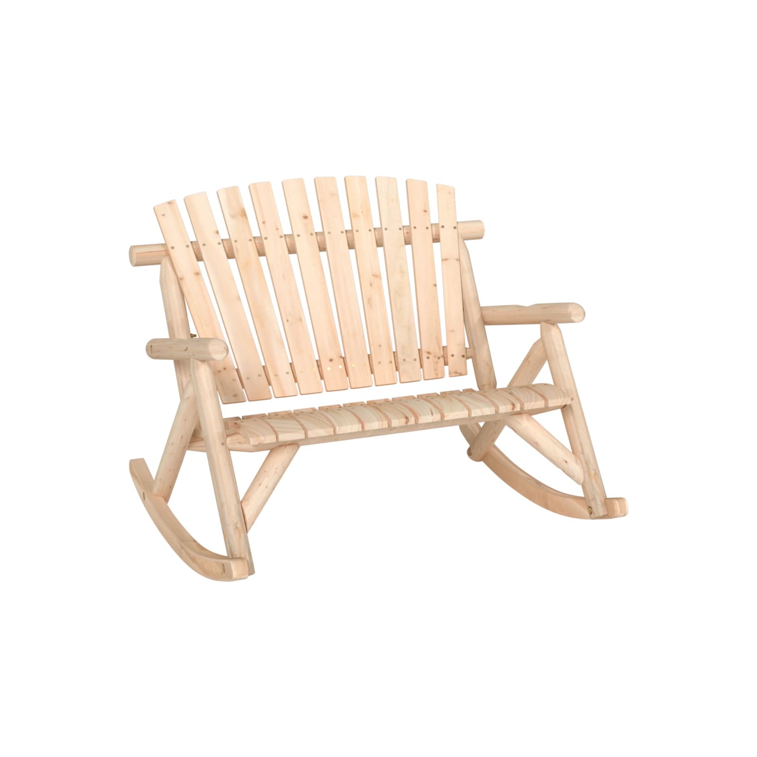 vidaXL 4 Piece Garden Lounge Set Solid Wood Spruce