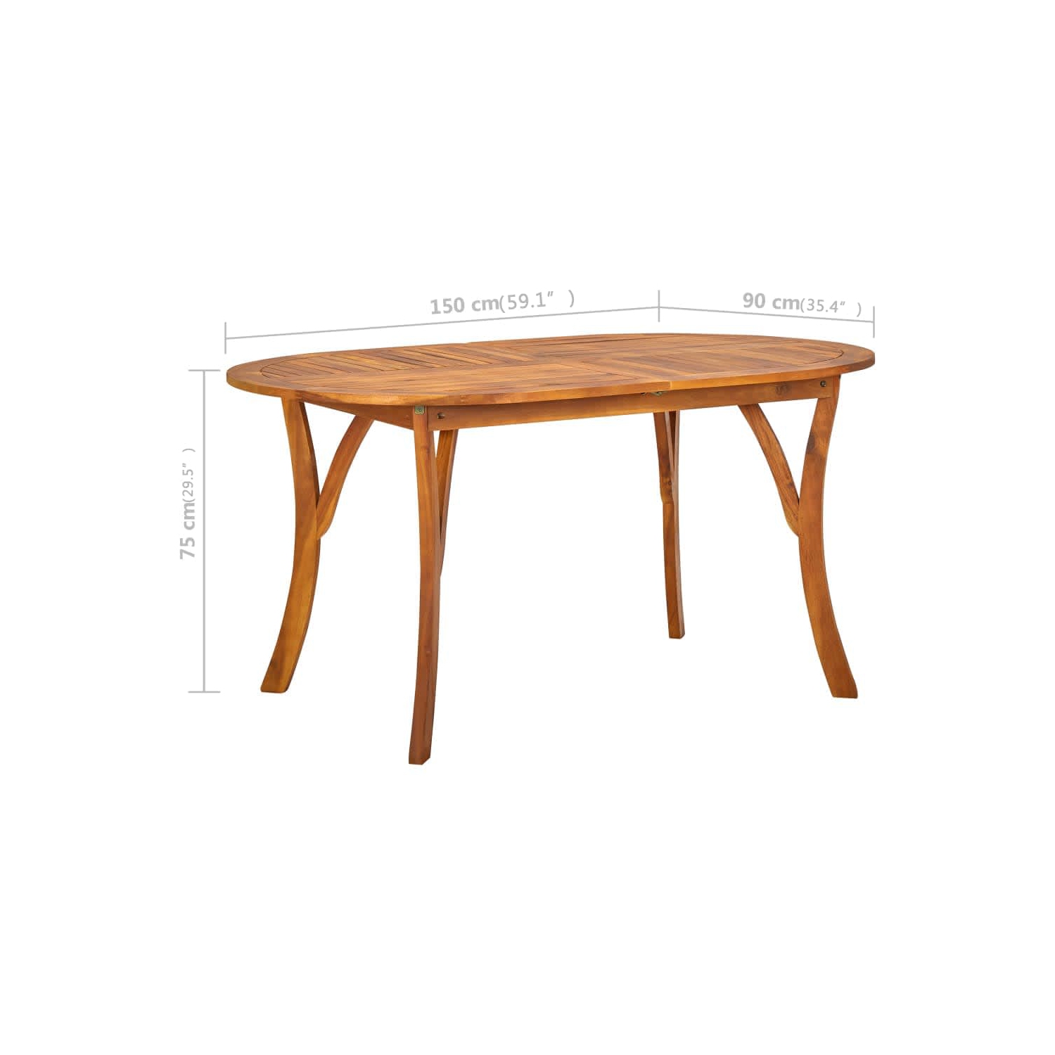 vidaXL 5 Piece Garden Dining Set Black