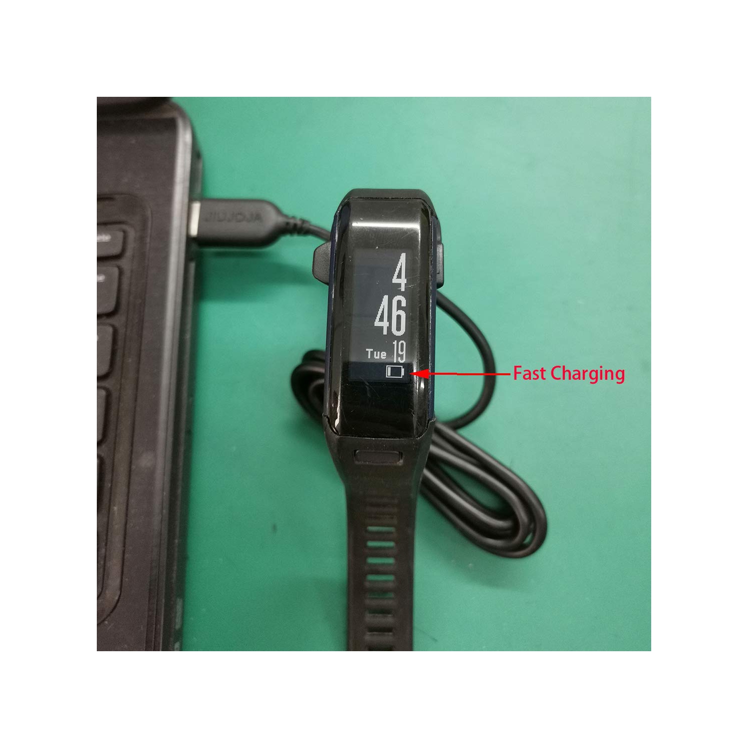 Charging Cable for Garmin Vivosmart HR Charger,2-Pack 1.2M/3.93ft Length Replacement Charging Cable Cord for Garmin