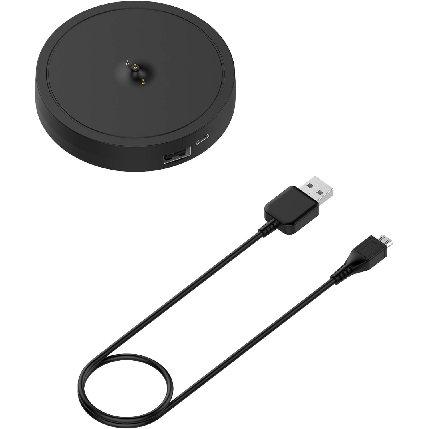 Socle de chargement magnétique portatif + câble de chargement USB compatible avec les Boom 3 d'Ultimate Ears, Megaboom 3, Blast,