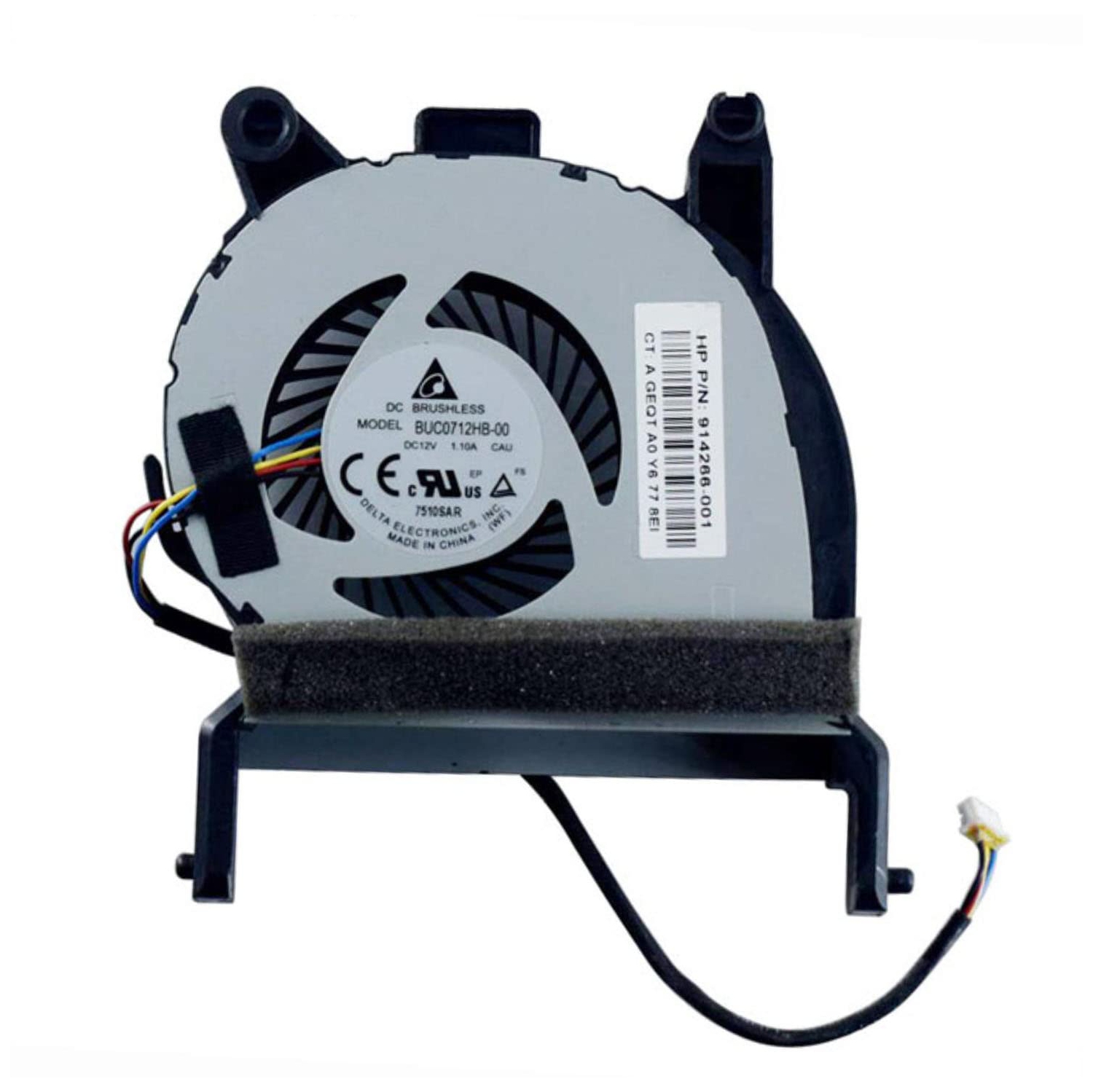 New CPU Cooling Fan Replacement for HP ProDesk Mini 600 G3 400 G3 Series BUC0712HB-00 914266-001