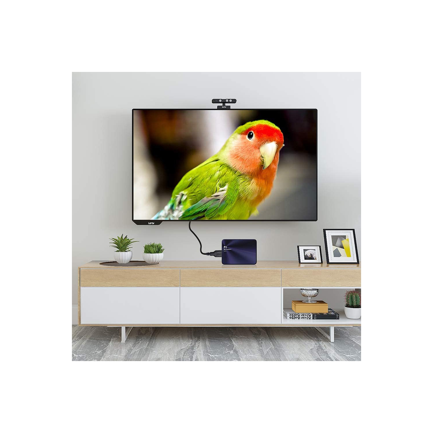 Micro B Cable,USB 3.0 A Male to Micro USB 3.0 Sync Cord,Data Wire Compatible for Toshiba,Seagate,Samsung,WD, My