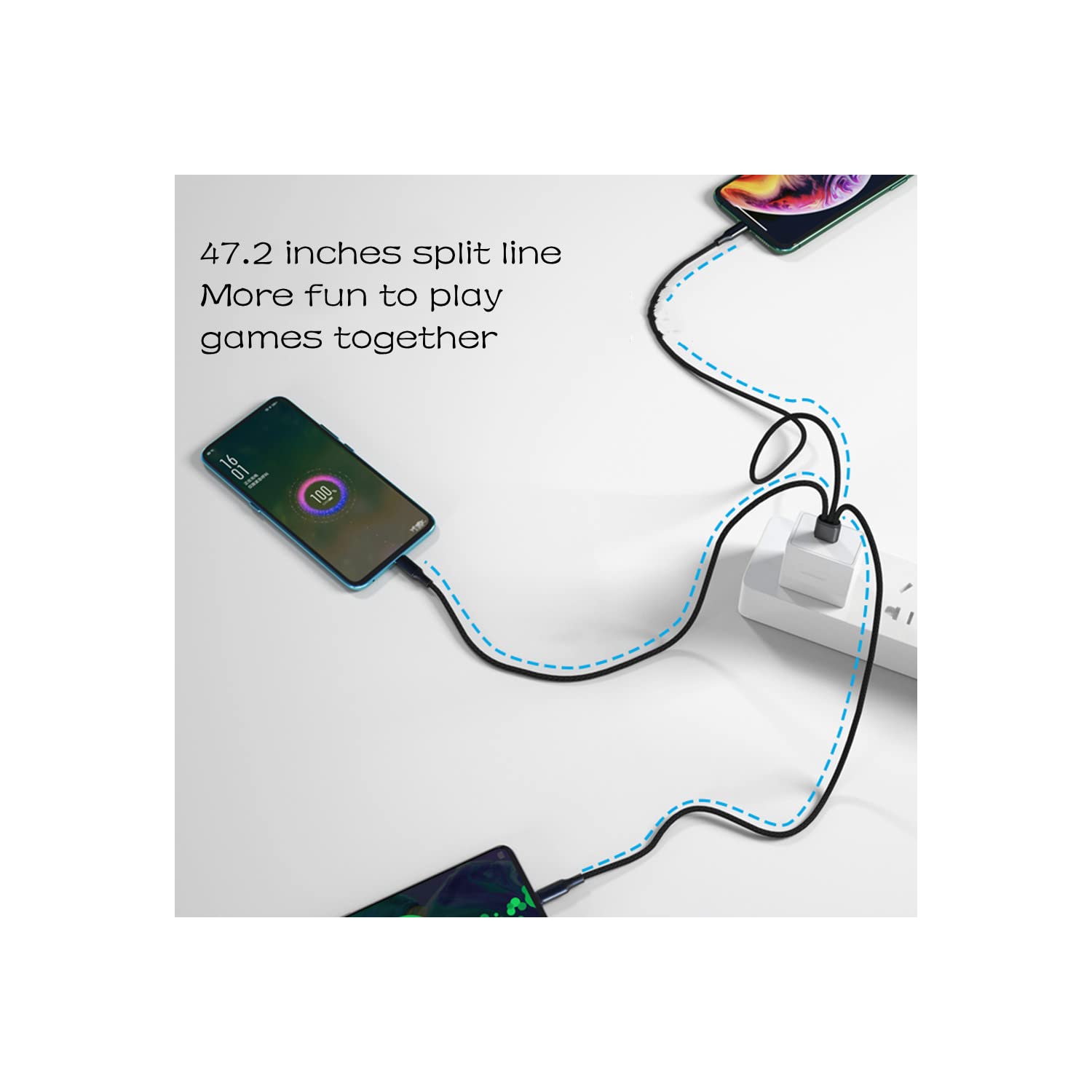 5A Fast Charging USB-C Cable for DJI Avata/Mini 3 Pro/FPV/Mavic Mini 2/Mavic Air 2S/Mavic 3 Remote Controller, 4FT/1.2M