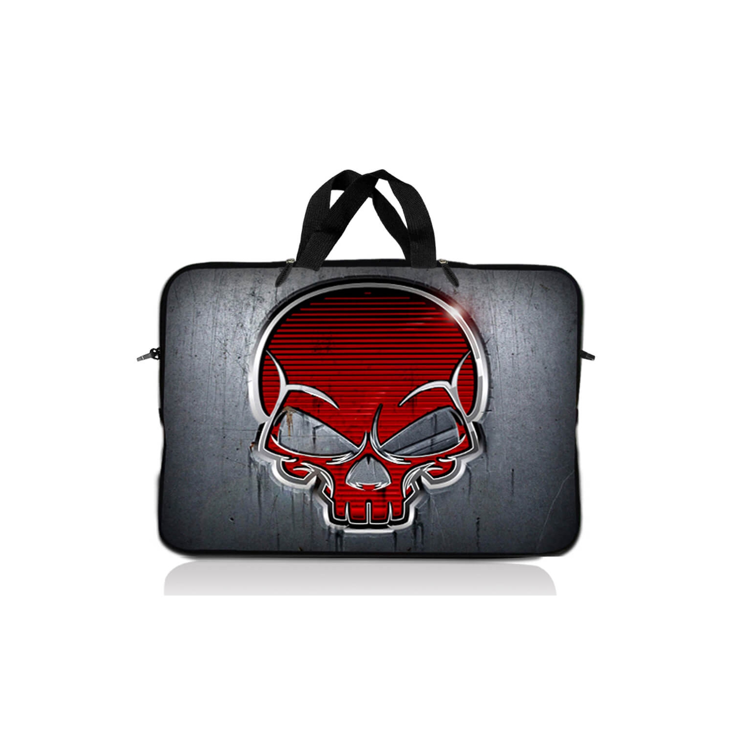 LSS 17 inch Laptop Sleeve Bag Carrying Case Pouch with Handle for 17.4" 17.3" 17" 16" Apple Macbook, GW, Acer, Asus, Dell, Hp, Sony, Toshiba, Silver