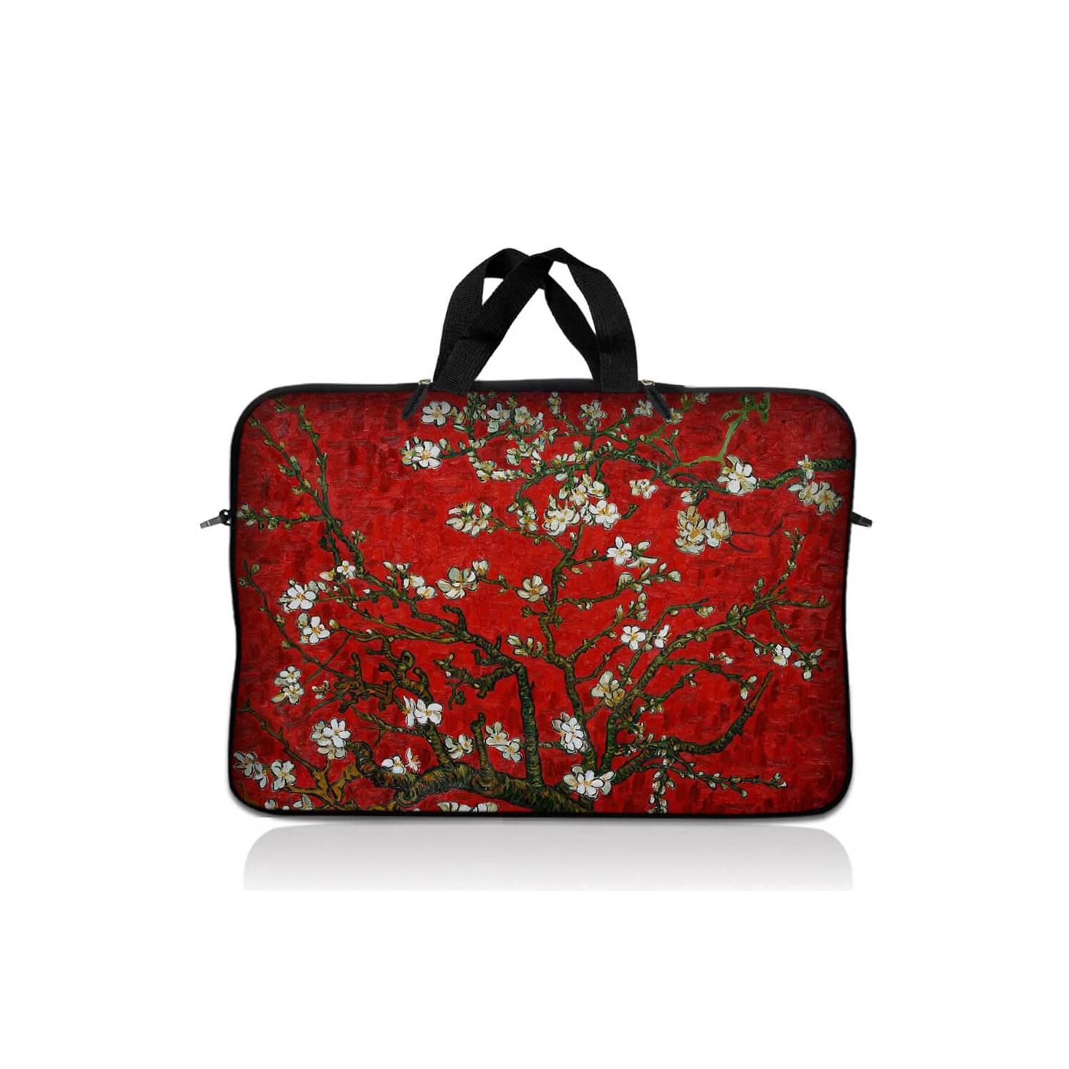 LSS 10.2 inch Laptop Sleeve Bag Carrying Case Pouch with Handle for 8" 8.9" 9" 10" 10.2" Apple Macbook, GW, Acer, Asus, Dell, Hp, Sony, Toshiba, Red