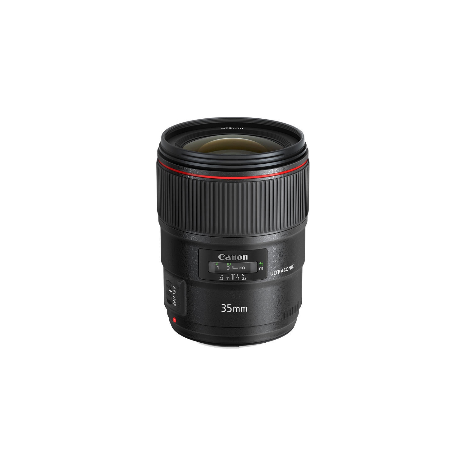 Canon EF 35mm f/1.4L II USM Lens 9523B002 - 10PC Accessory Bundle