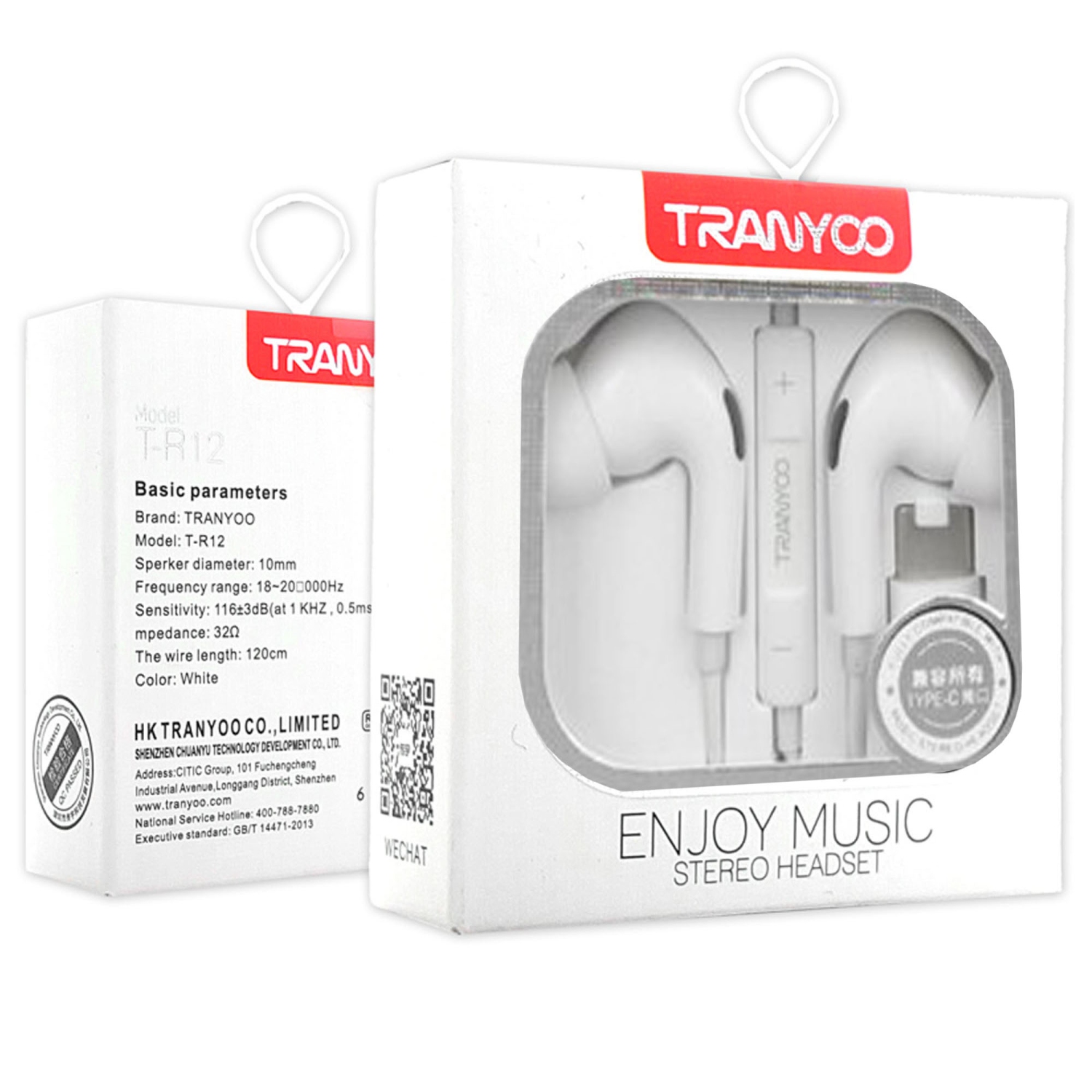 TRANYOO Lightning Earphones Earbuds Lightning Connector(Built-in Microphone & Volume Control) Headphones Compatible with iPhone 14/13/12/SE/11/XR/XS/X/8 Support all ios