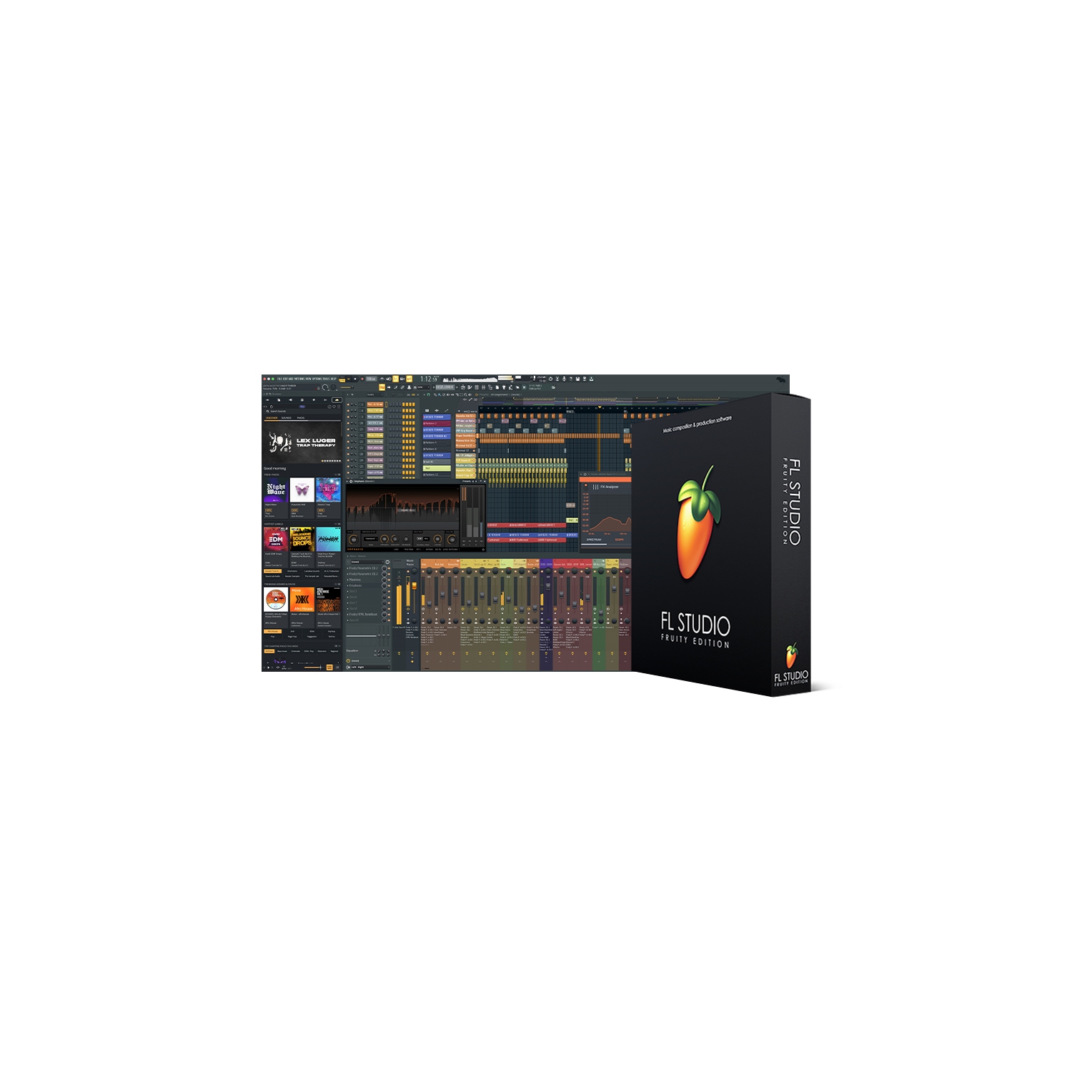 Image-Line FL Studio Fruity Edition 2025 DAW Software for Windows & Mac - Digital Download