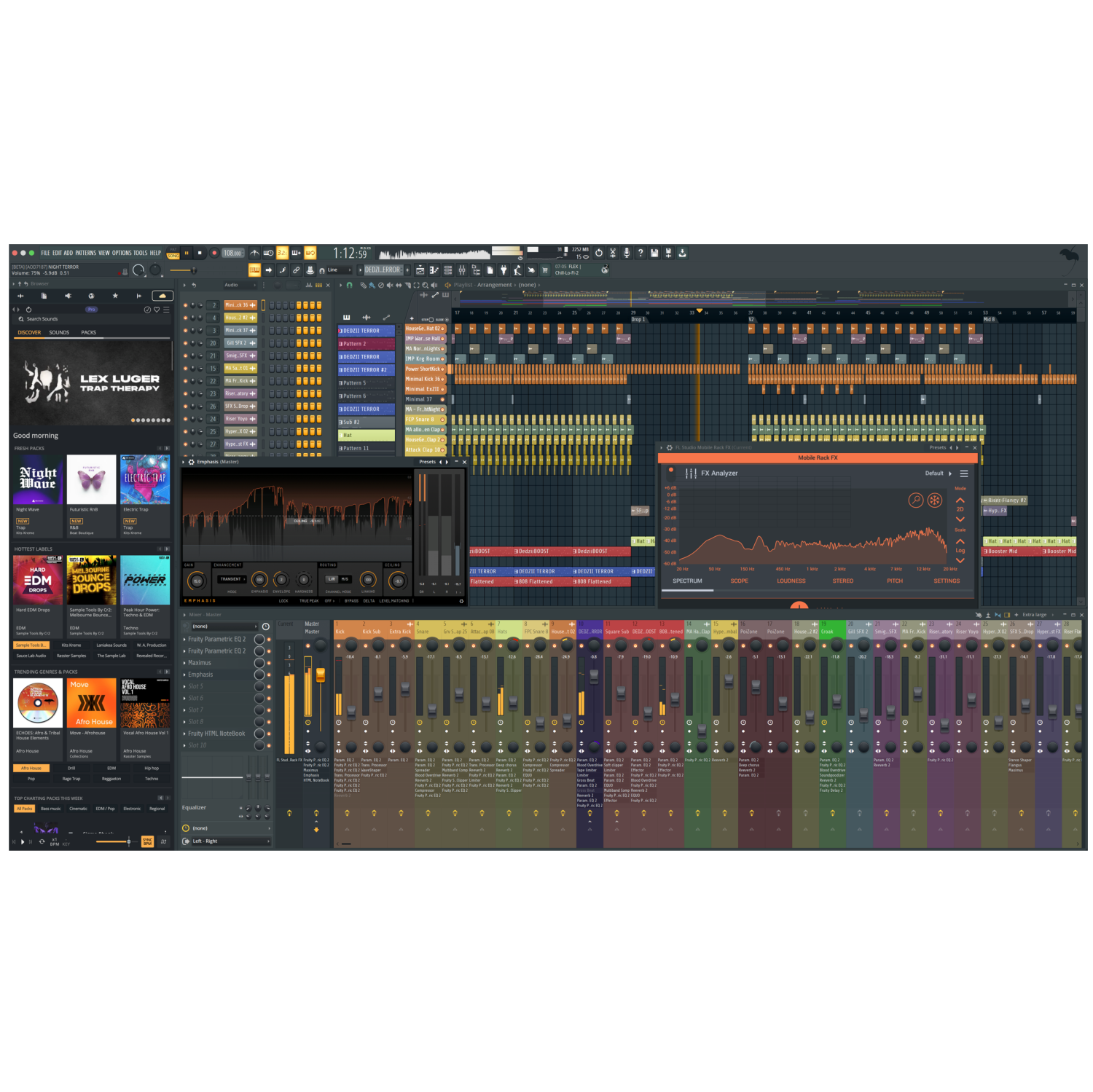 Image-Line FL Studio Signature Bundle Edition 2025 DAW Software for Windows & Mac - Digital Download