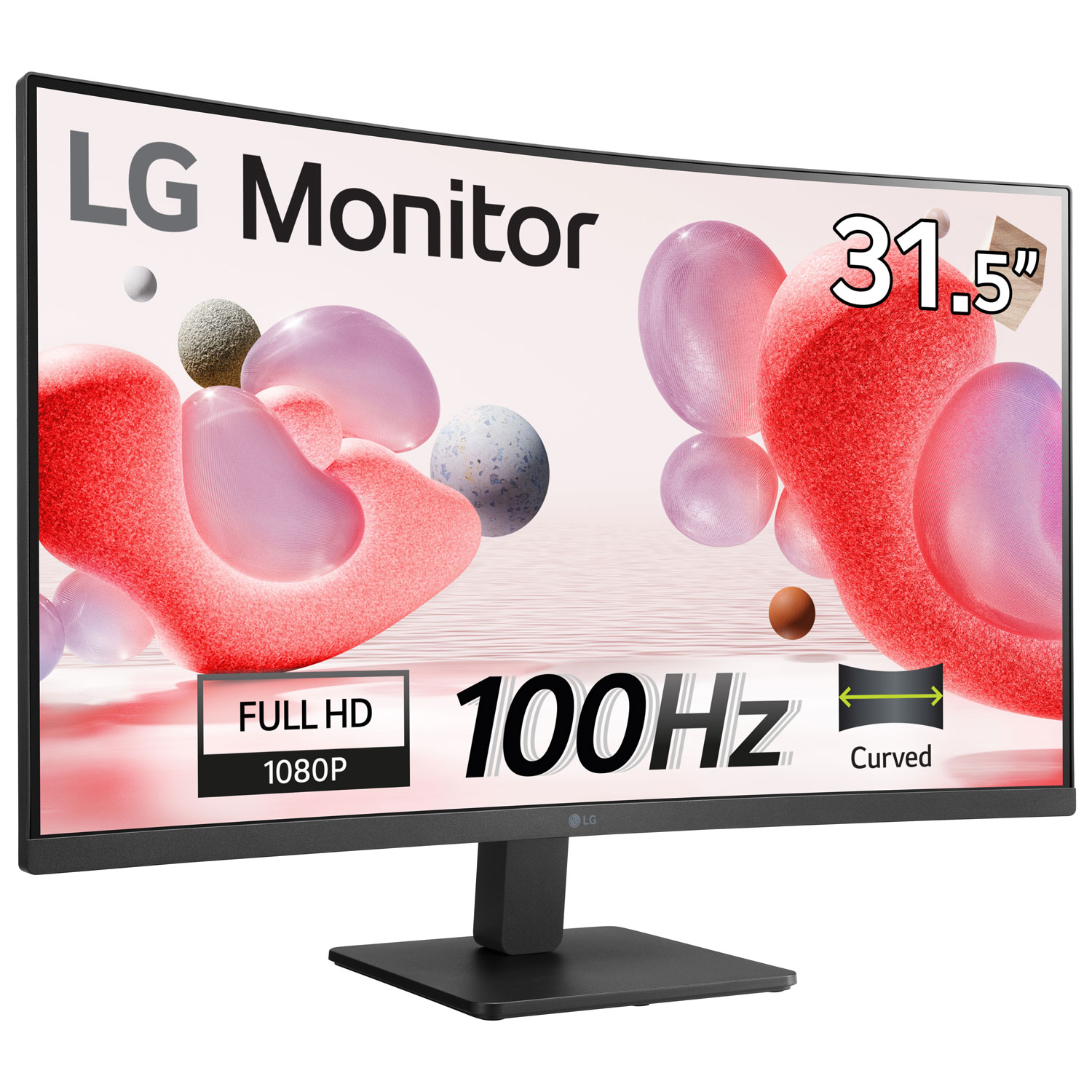 LG 32" FHD 100Hz 5 ms Curved VA LCD - Only at Best Buy