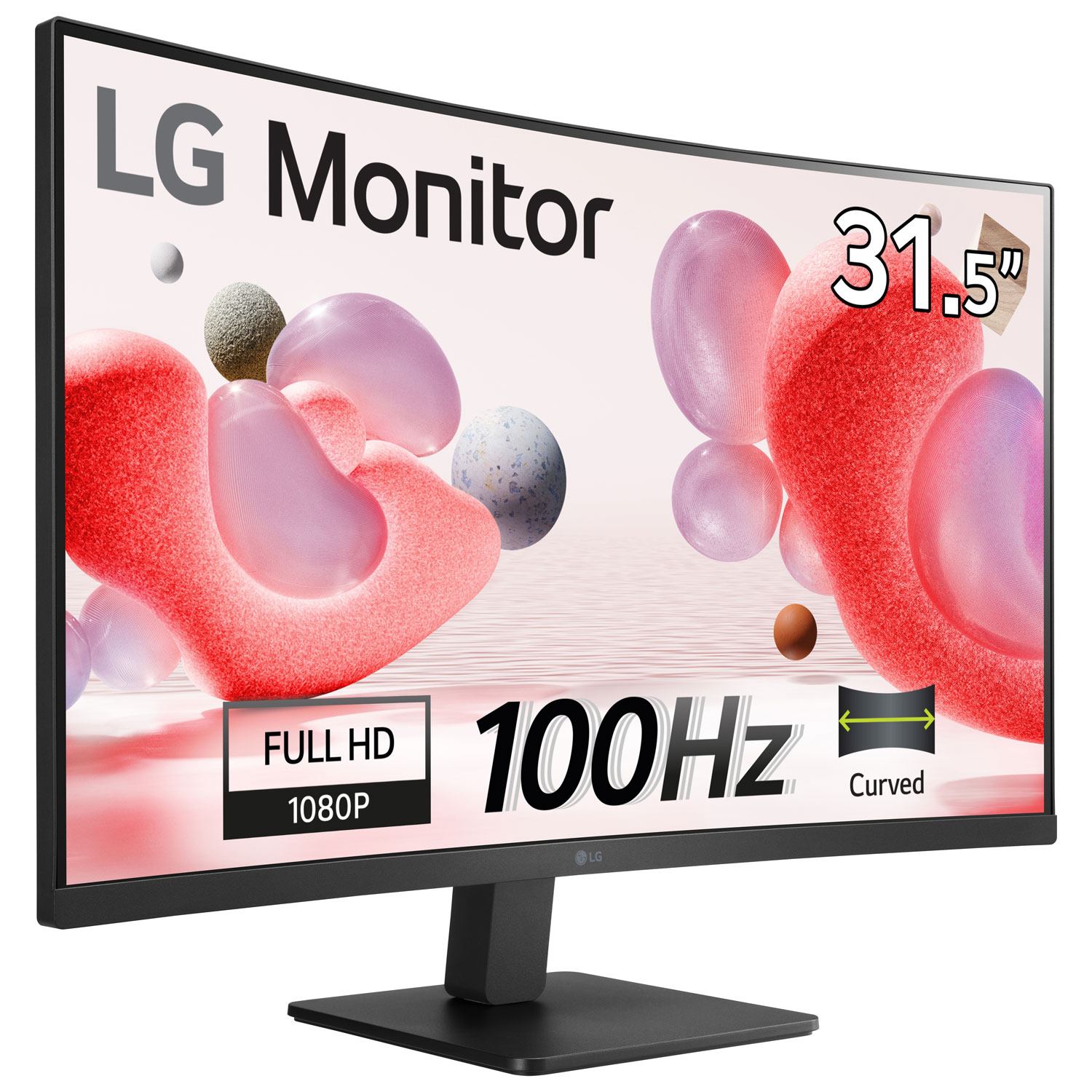 LG 32" FHD 100Hz 5 ms Curved VA LCD - Only at Best Buy