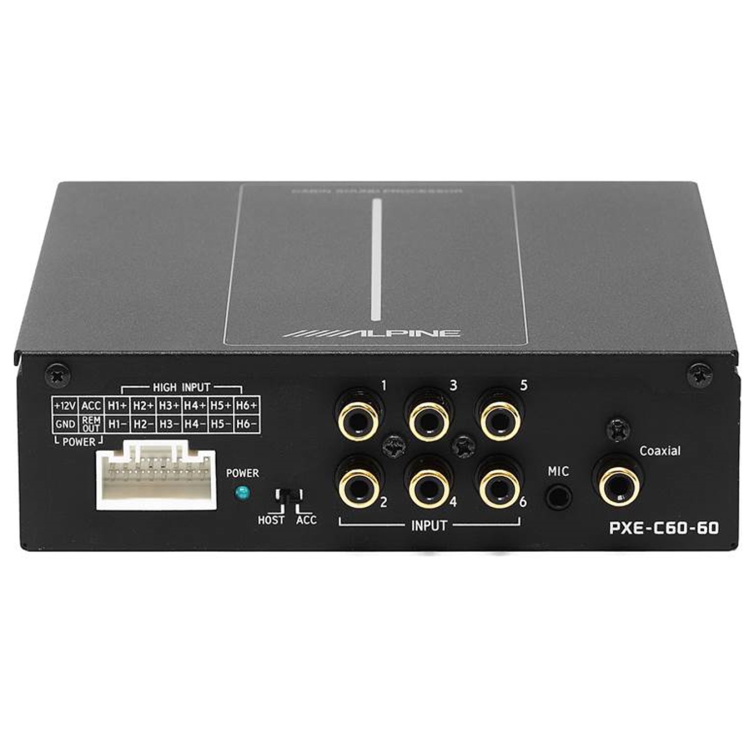 Processeur audio haute résolution PXE-C60-60 Optim6 6 canaux d'Alpine avec réglage automatique du son