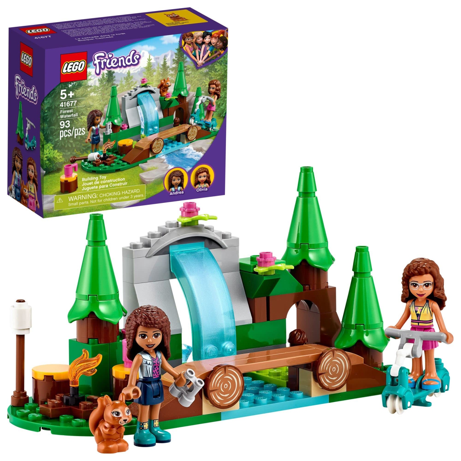 FOREST WATERFALL 93 PCS 4+