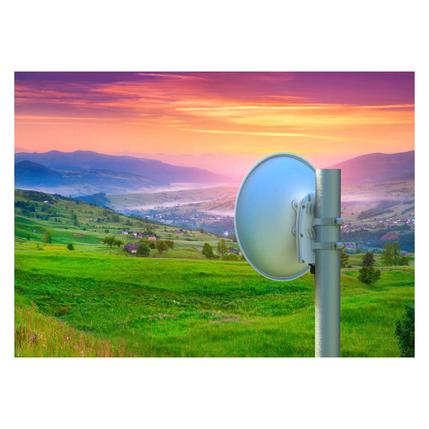 Mimosa B5x4.9-6.4 GHz 30 dBm Point-To-Point Backhaul, 1.5 Gbps Capable Radio with GPS Sync