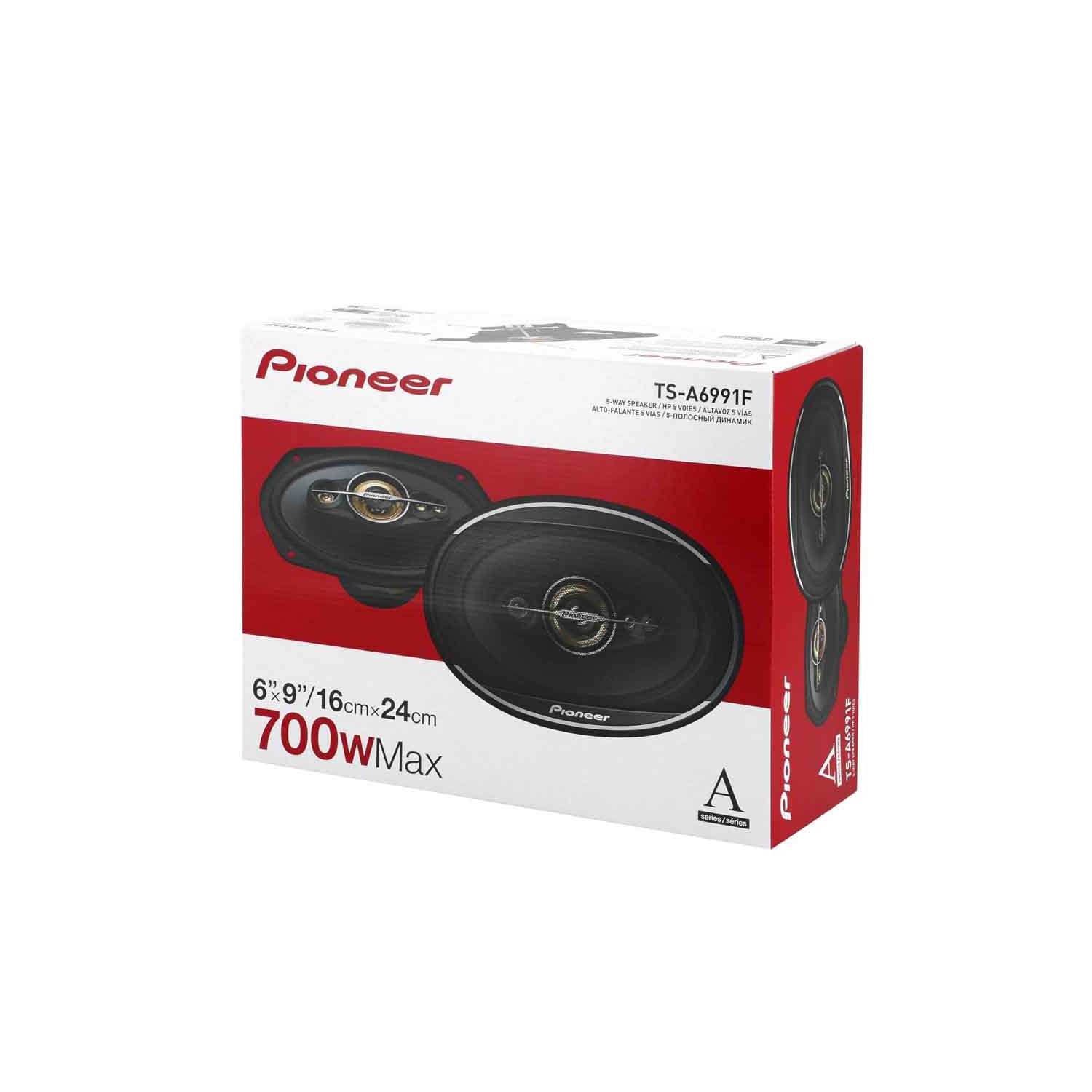 Pioneer TS-A6991F A-Series + 6″x9″ 5-Way Coaxial Car Speakers