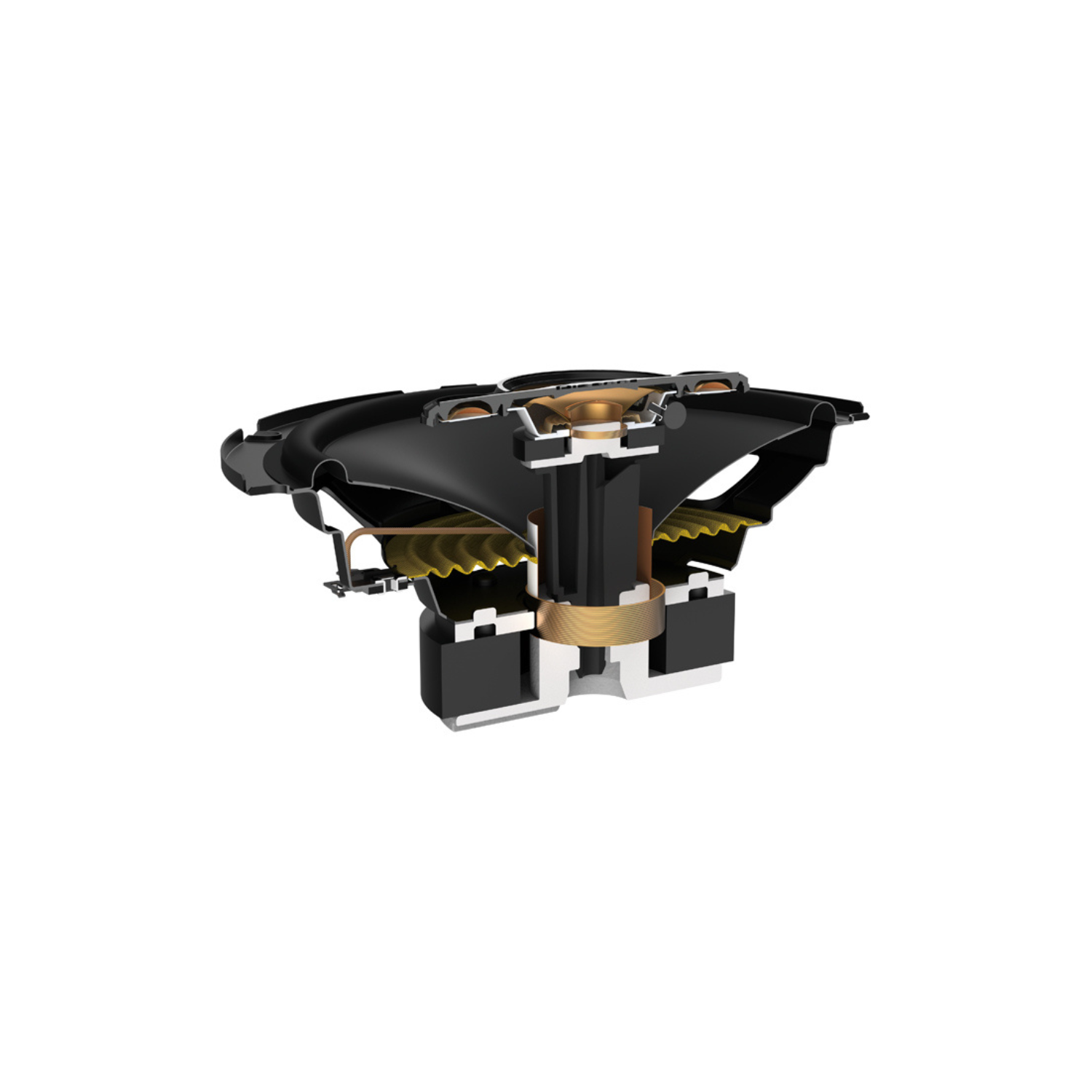 Haut-parleurs d'auto coaxiaux à 4 voies TS-A1681F 6,5 po de Pioneer