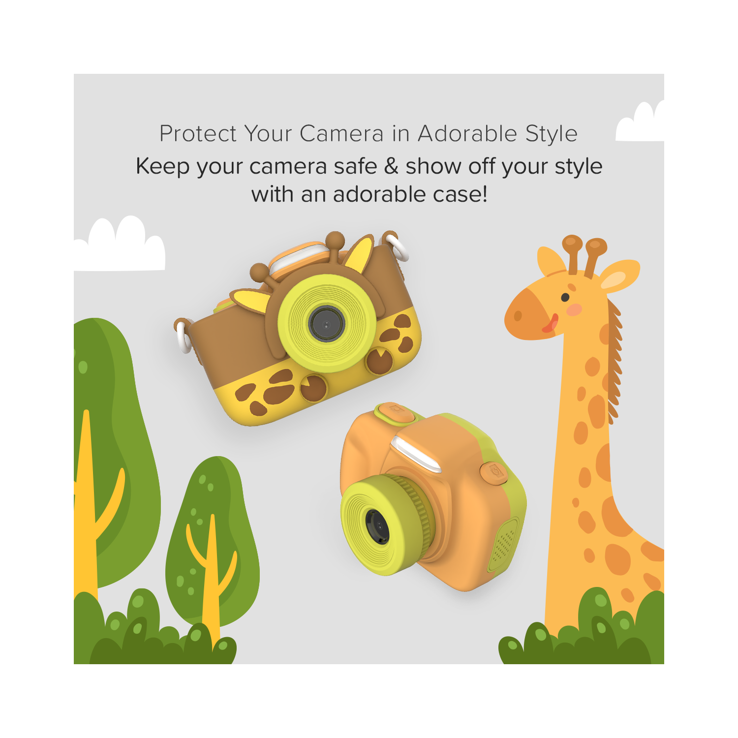 myFirst Camera 3 Kids Digital Camera, Video Camera for Toddlers, 16MP 1080HD Video, MicroSD Card, Selfie & Macro Lens, Neck Lanyard Gift for Kids 3-12