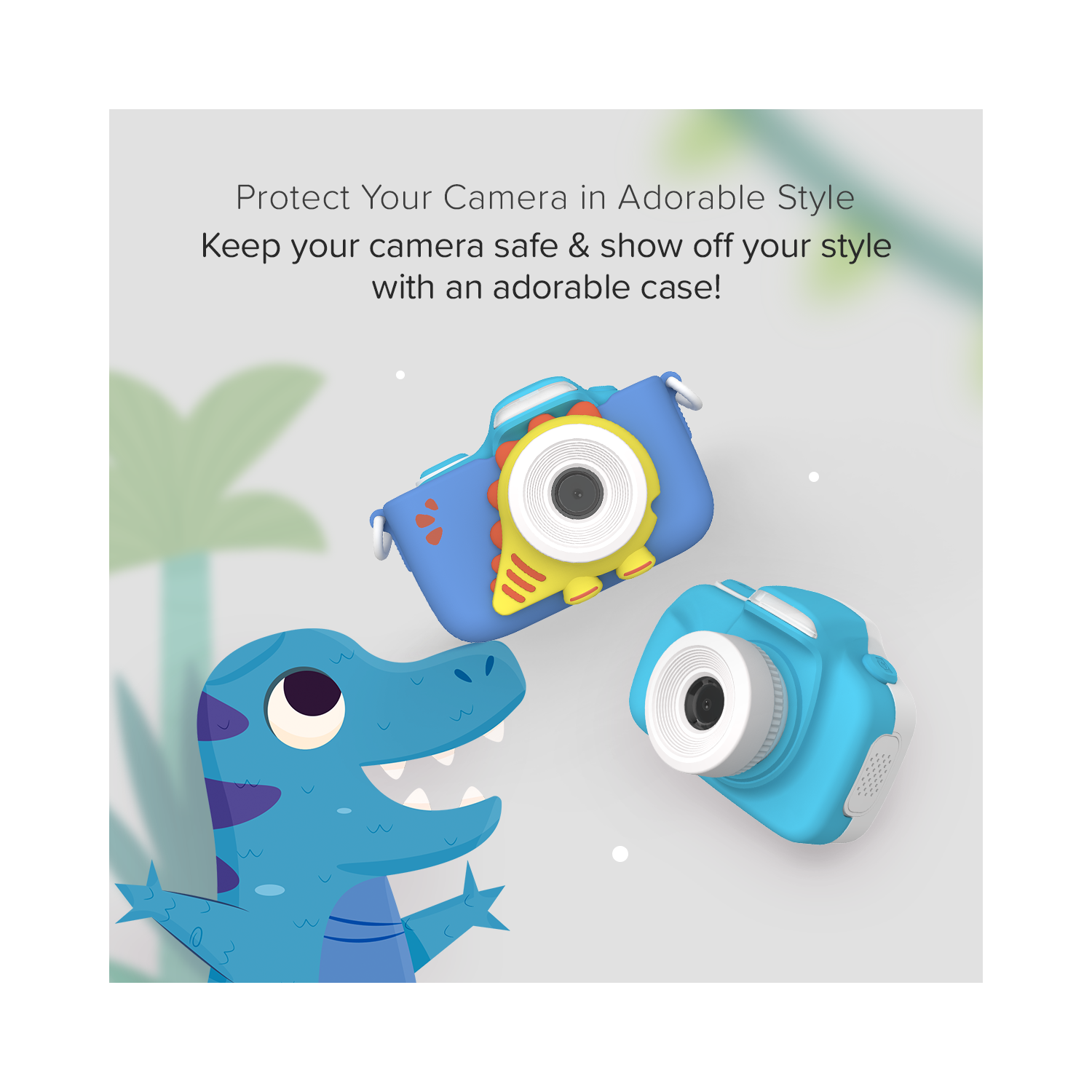 myFirst Camera 3 Kids Digital Camera, Video Camera for Toddlers, 16MP 1080HD Video, MicroSD Card, Selfie & Macro Lens, Neck Lanyard Gift for Kids 3-12