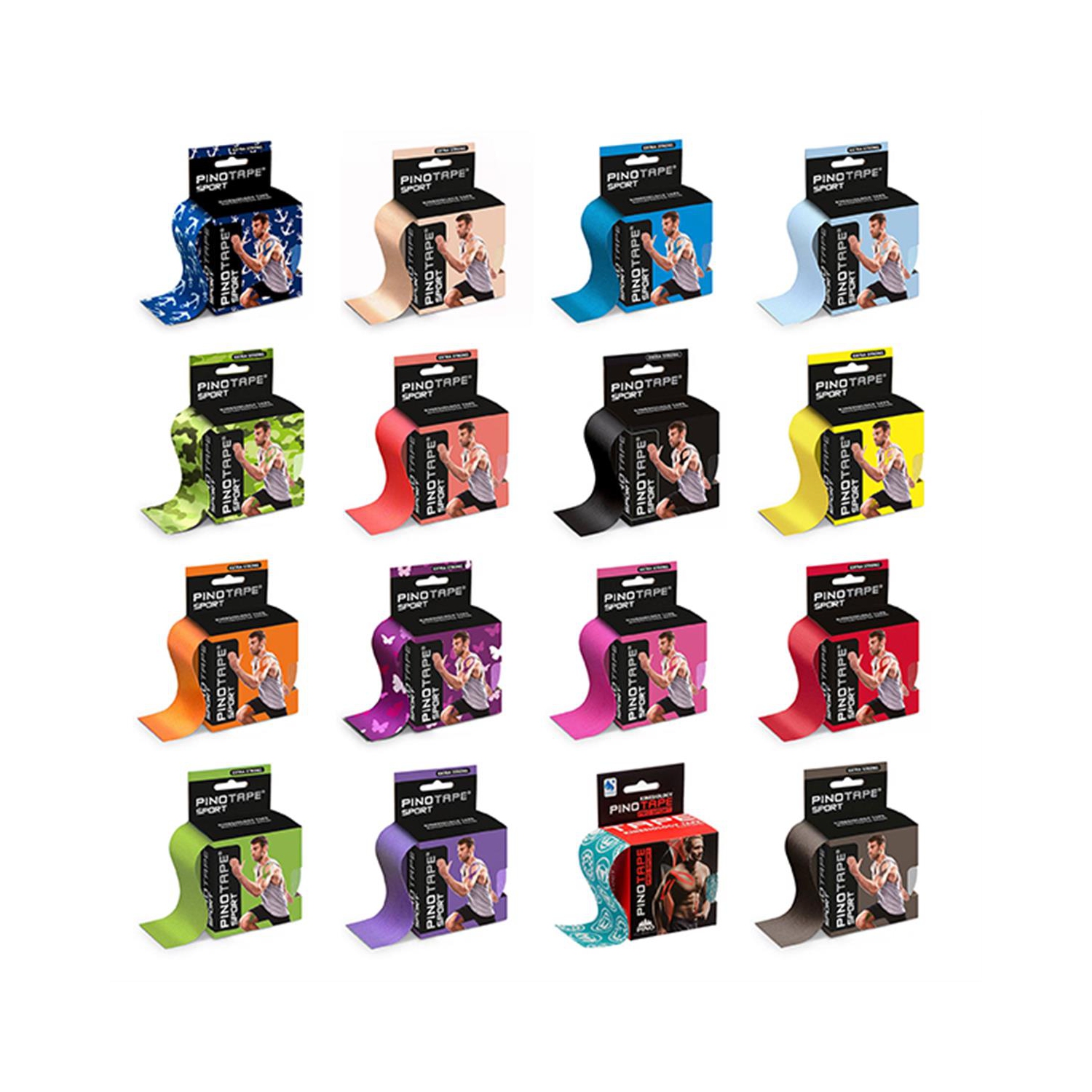 Kinesiology Tape Sport Reptile, 5M Uncut