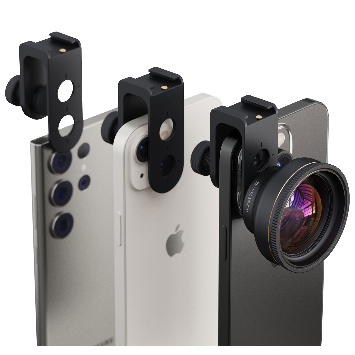 Téléobjectif de 60 mm LensUltra de ShiftCam pour téléphones intelligents