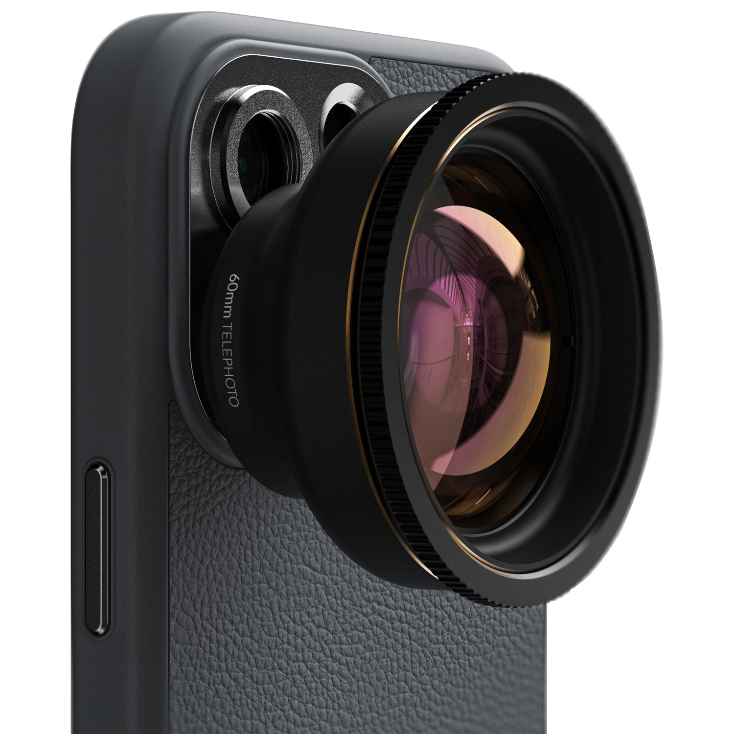 Téléobjectif de 60 mm LensUltra de ShiftCam pour téléphones intelligents