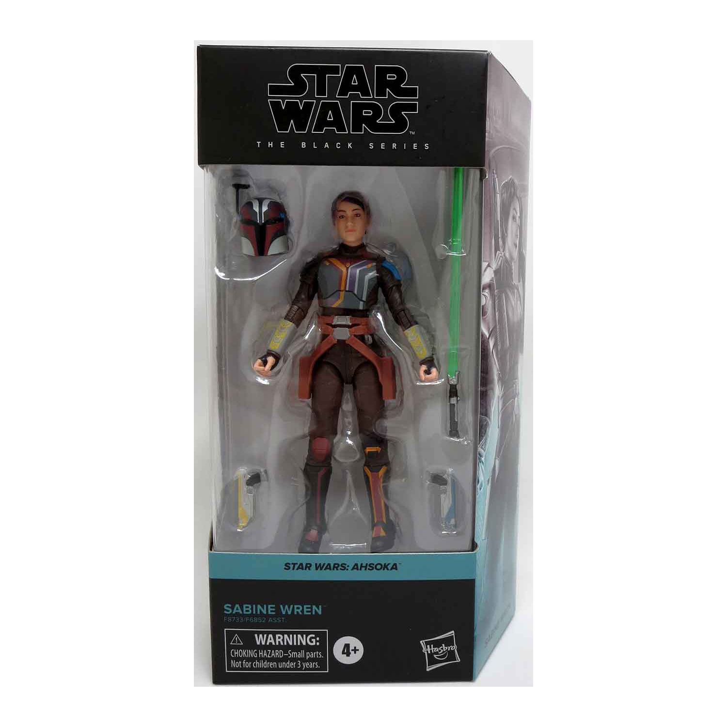 Star Wars The Black Series Disney+ Ahsoka TV 6 po, boîte de figurines - Sabine Wren 03