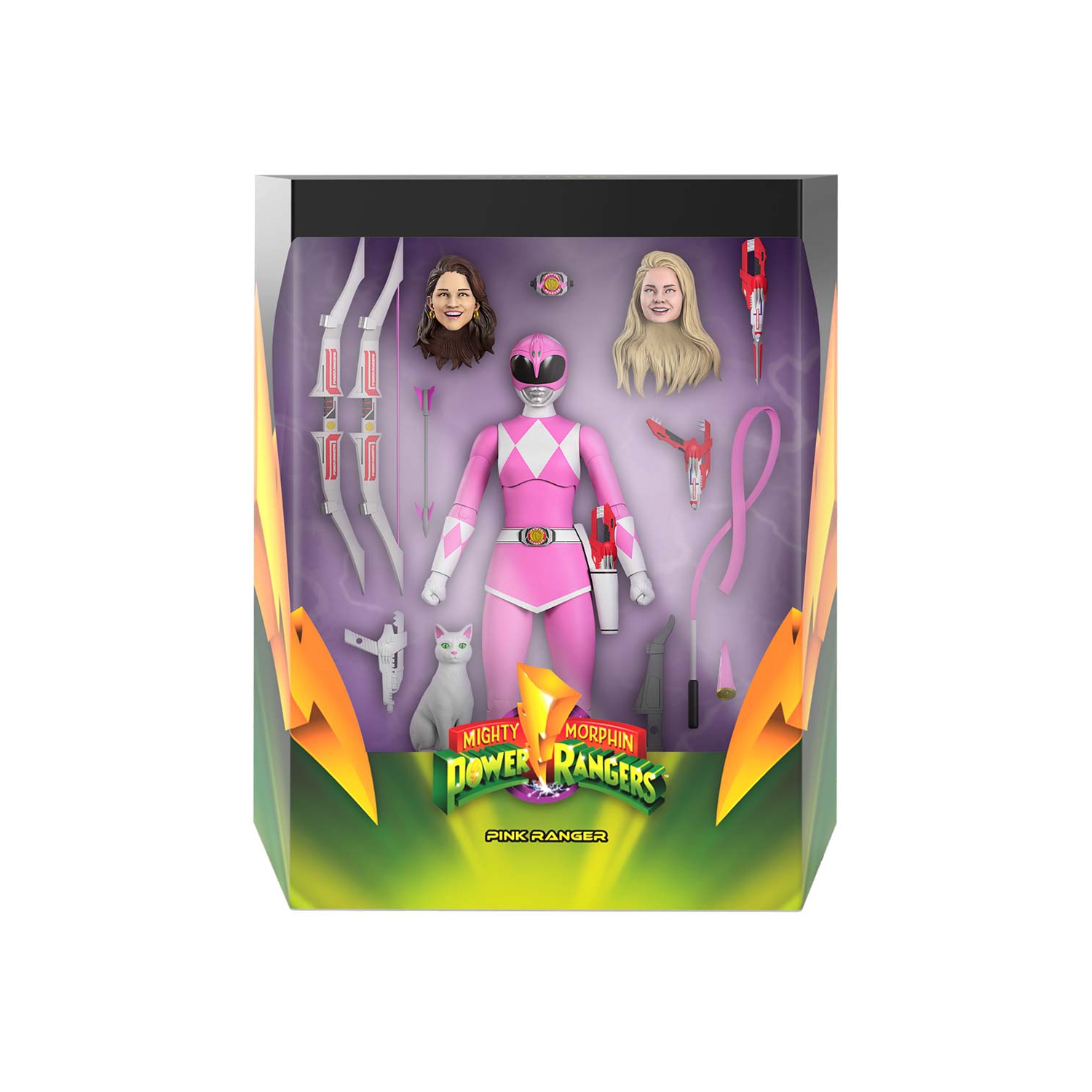 Power Rangers Mighty Morphin 7 Inch Action Figure Ultimates Wave 2 - Pink Ranger