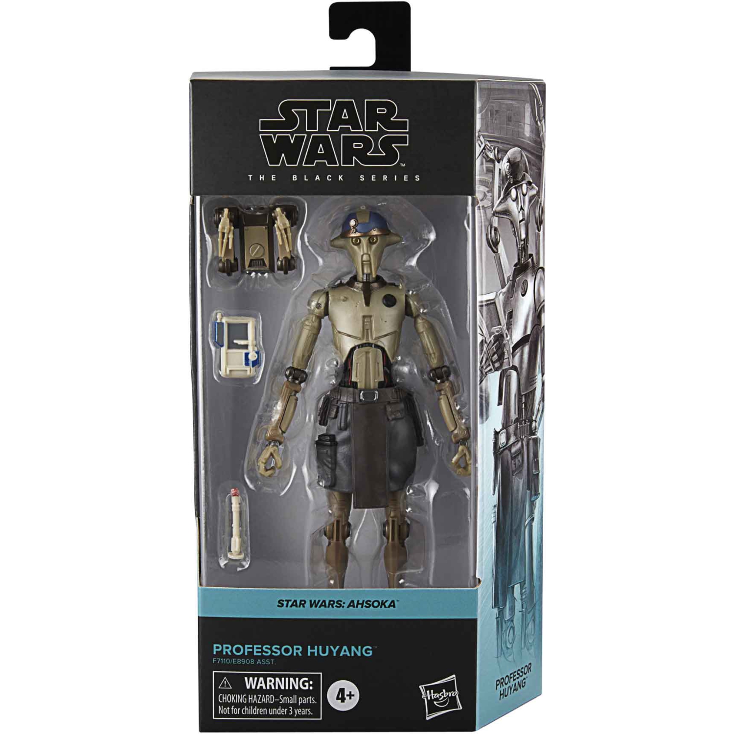 Star Wars The Black Series Disney+ Ahsoka 6 Inch Action Figure Box Art - Professor Huyang