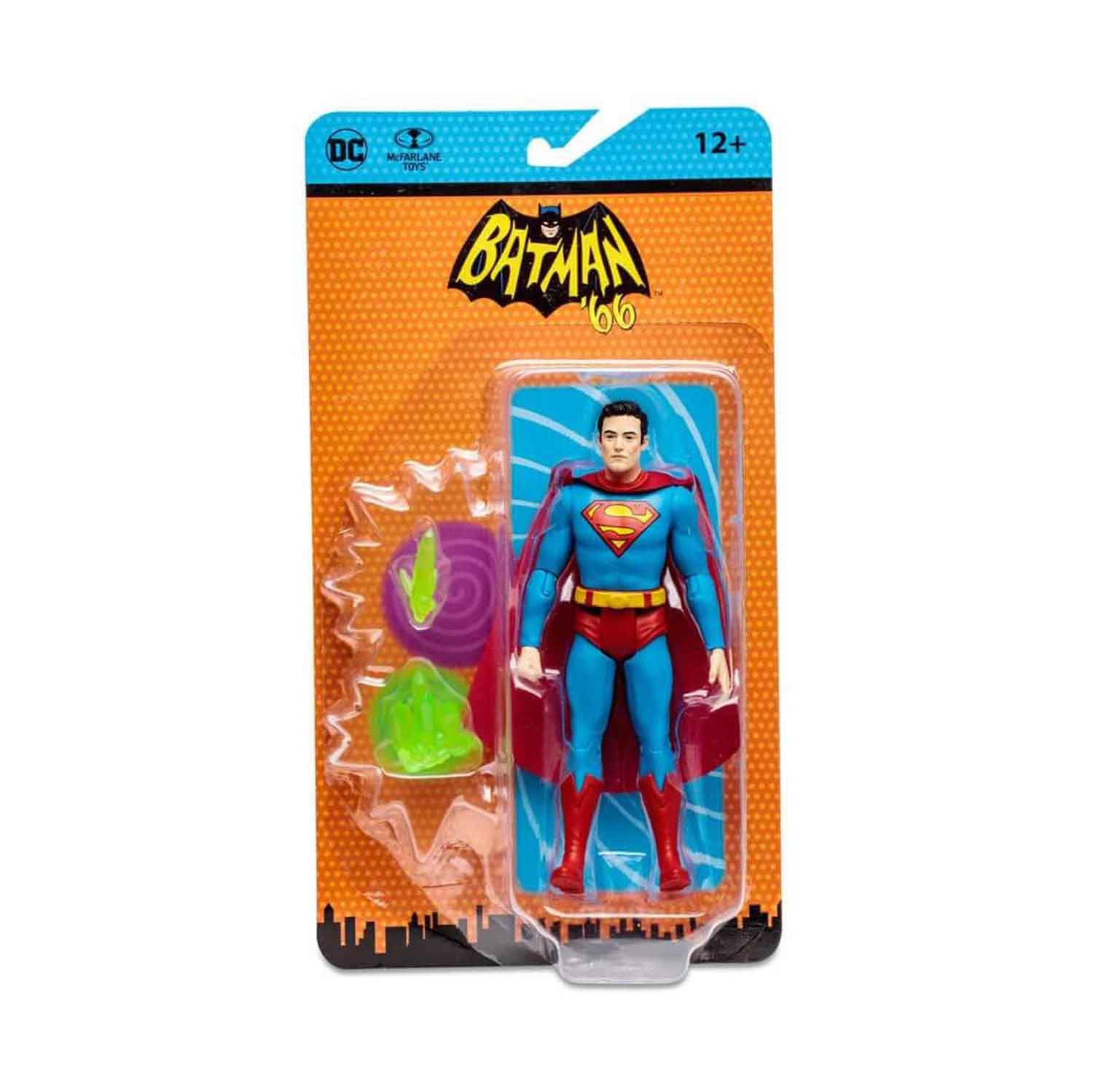 DC Retro Batman – figurine d’action de 1966 6 po, vague 8 – Superman