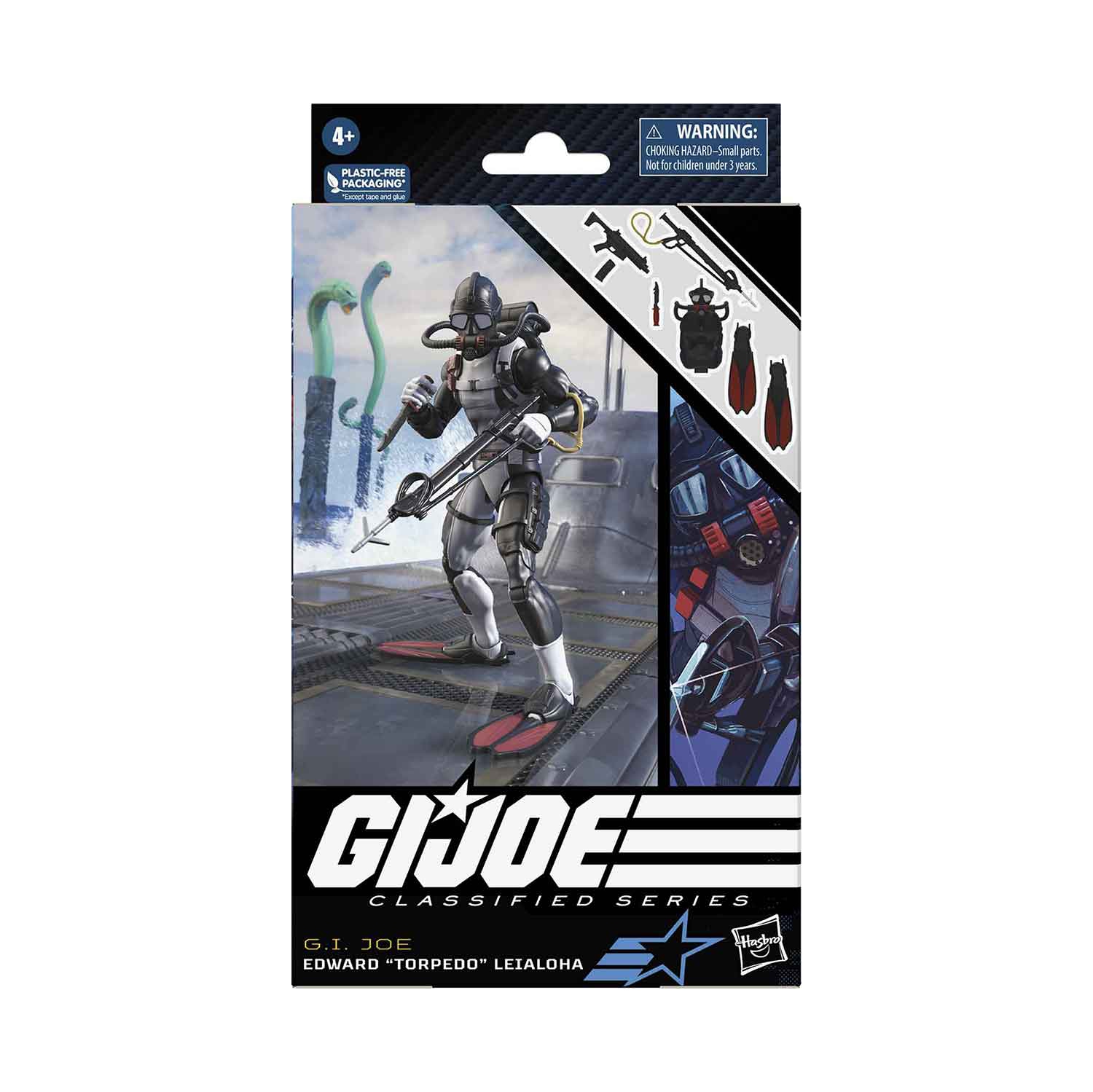 G.I. Joe CLASSIFIED – figurine d’action de 6 po, vague 13 – Torpedo no 73