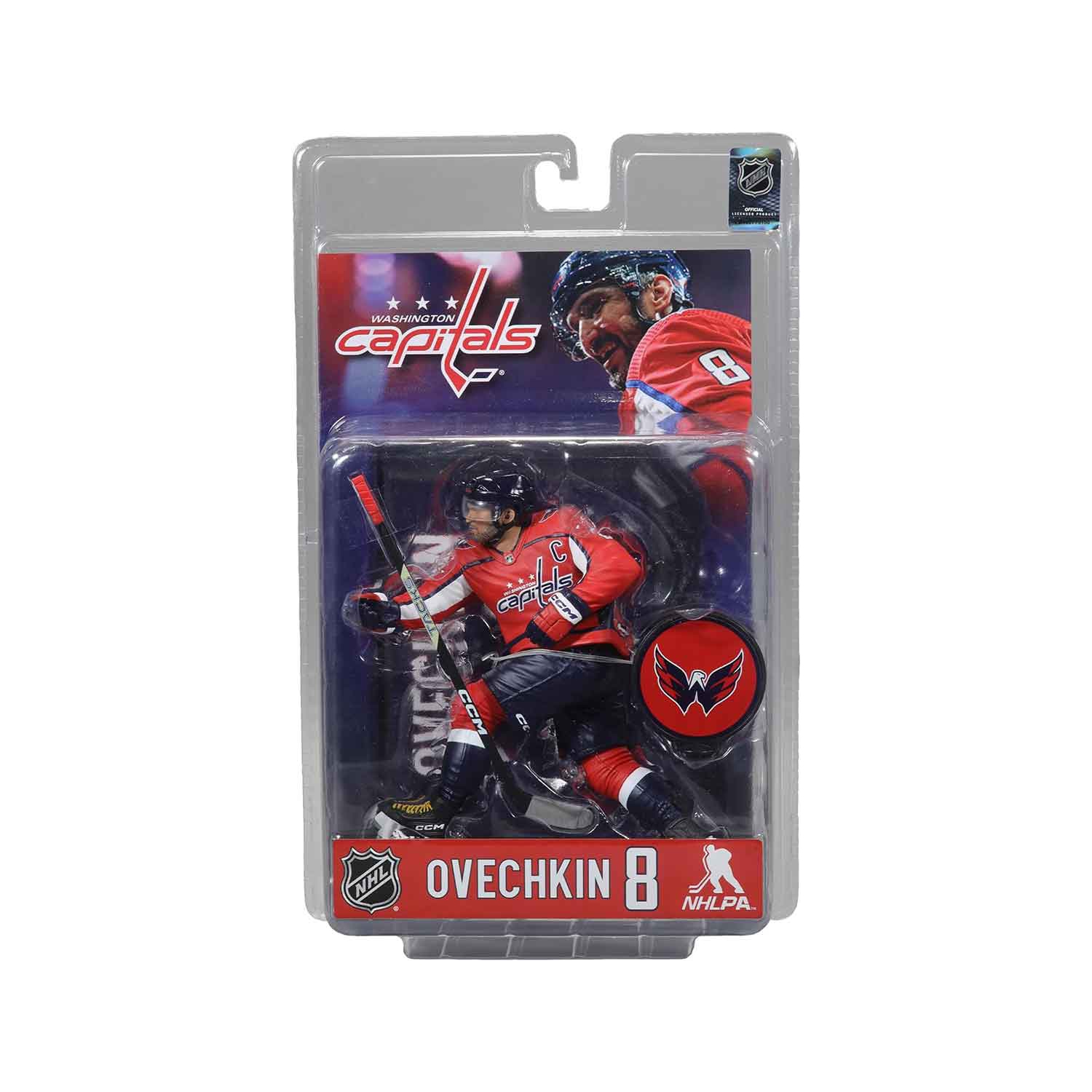 McFarlane SportsPicks NHL 7 Inch Static Figure Series 1 - Alex Ovechkin Red Jersey