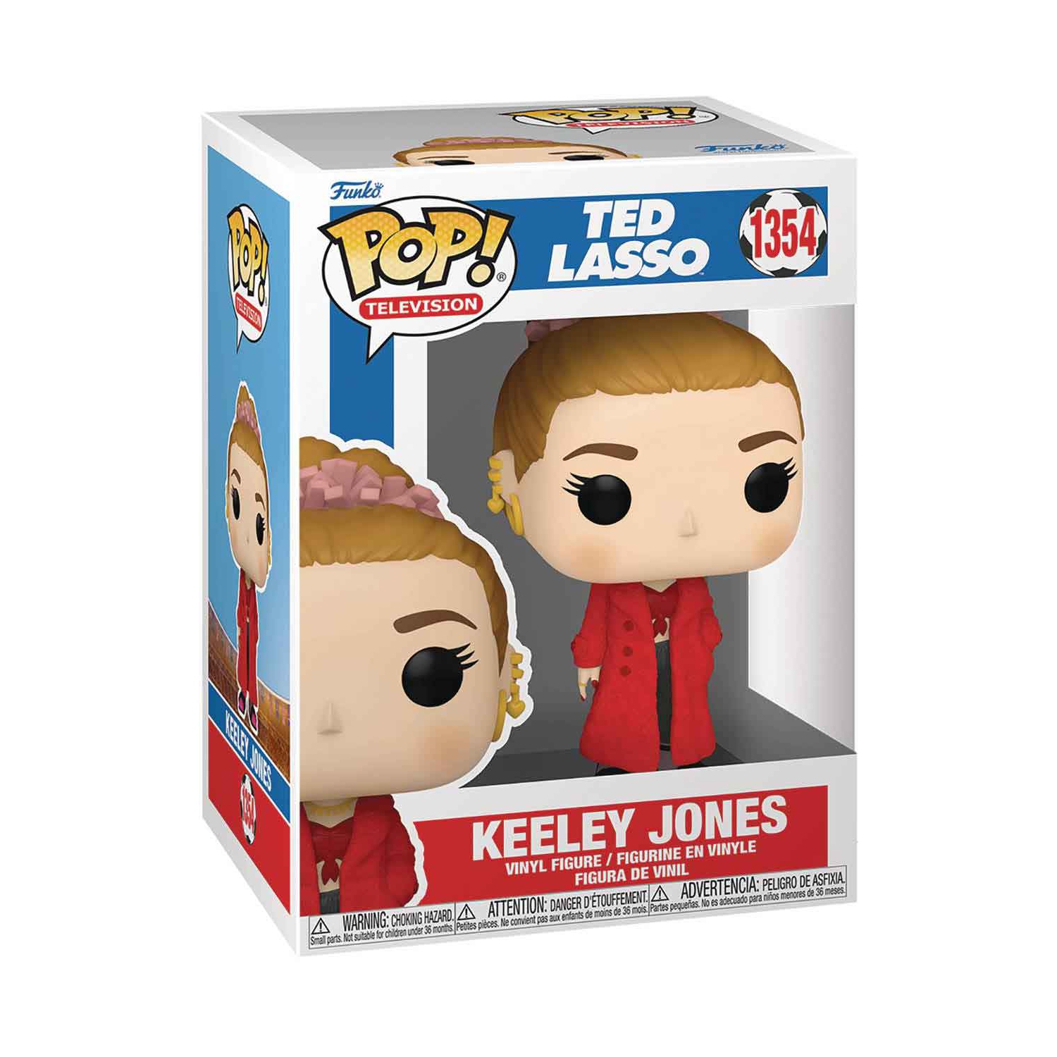 Pop Television – figurine articulée Ted Lasso de 3,75 po – Keeley Jones no 1354