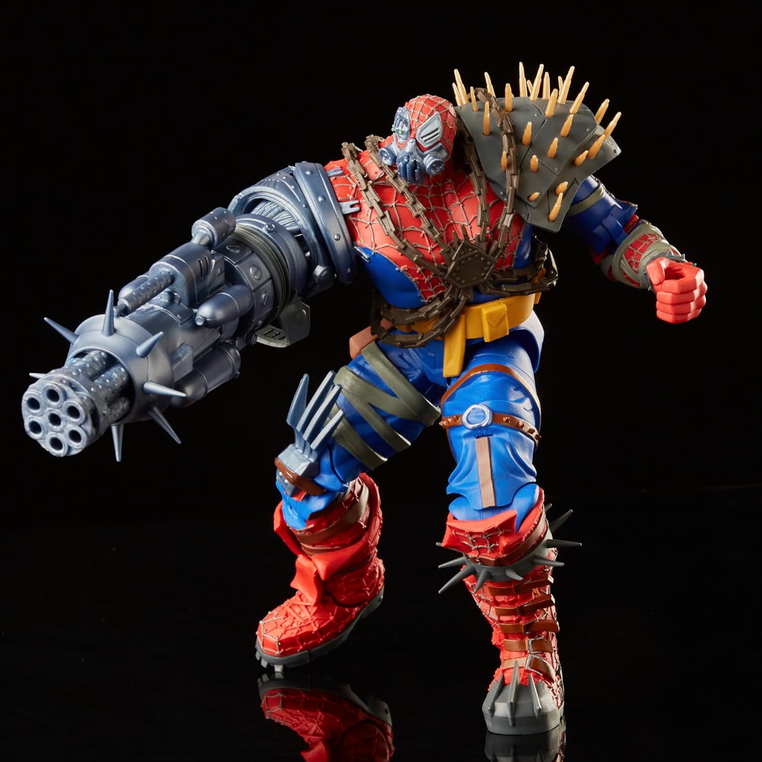 Marvel Legends Retro 9 Inch Action Figure Across The Spider-Verse Deluxe - Cyborg Spider-Woman