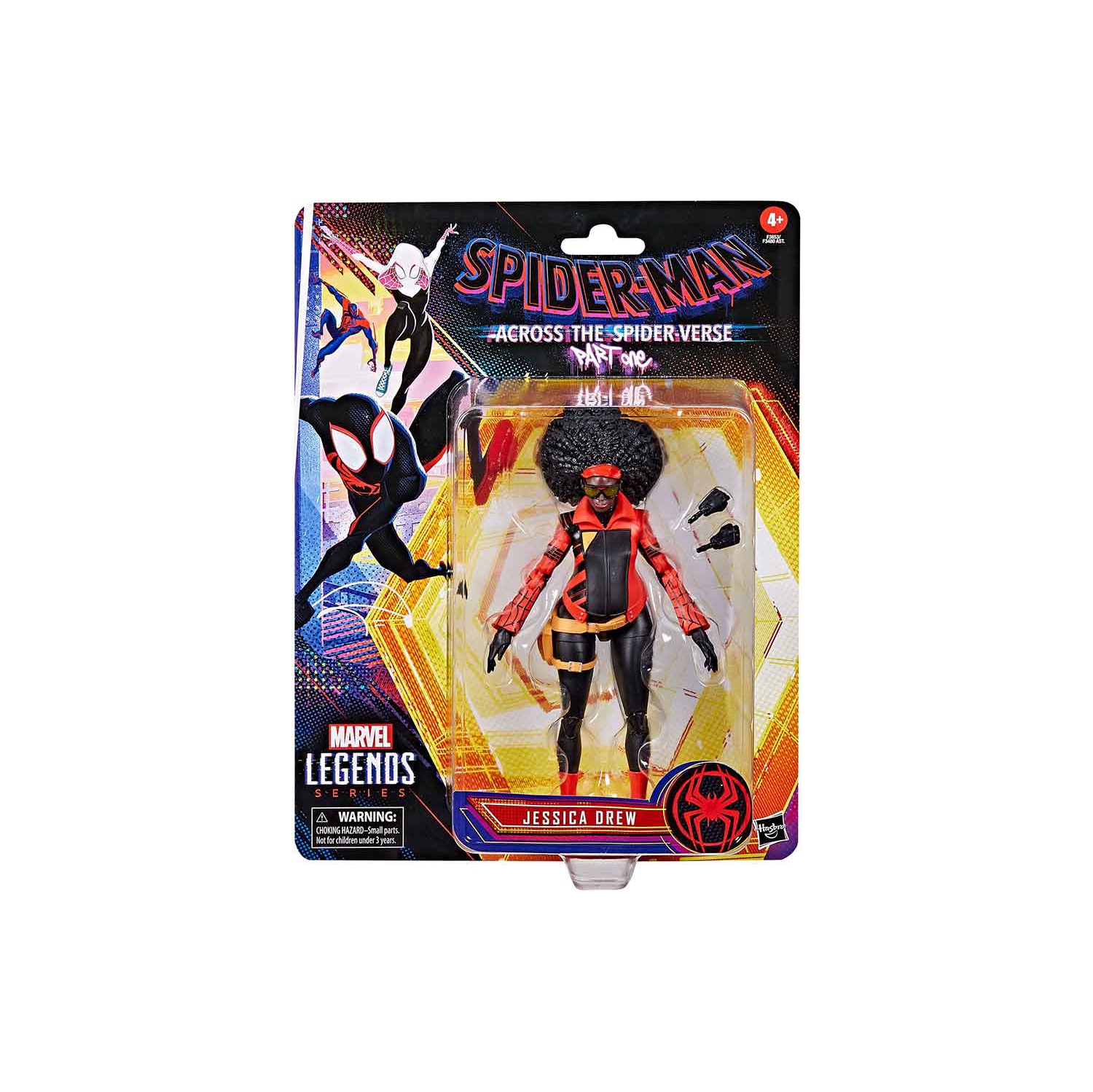 Marvel Legends Retro 6 Inch Action Figure Across The Spider-Verse Part One - Jessica Drew