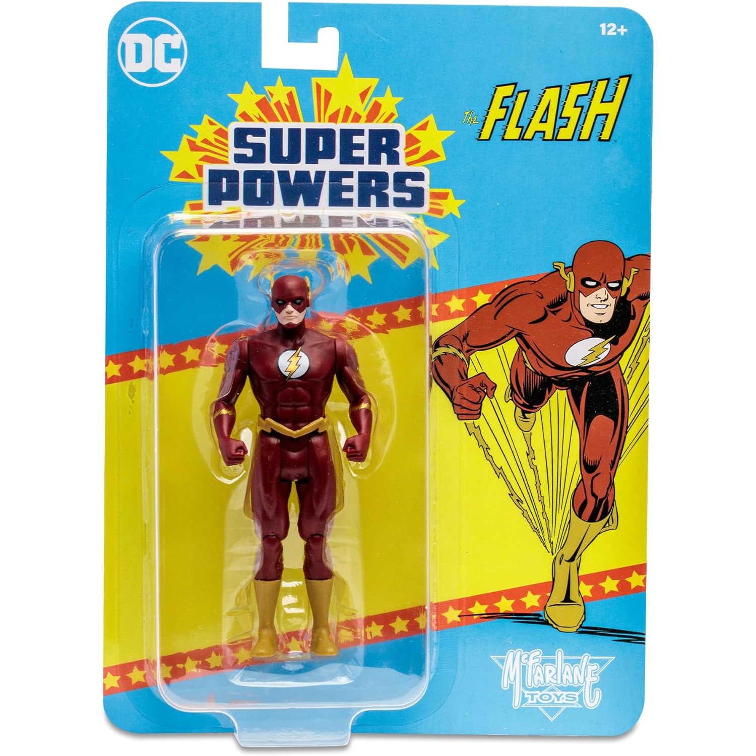 DC Super Powers 4 Inch Action Figure Wave 5 - The Flash (Darker Red Variant)