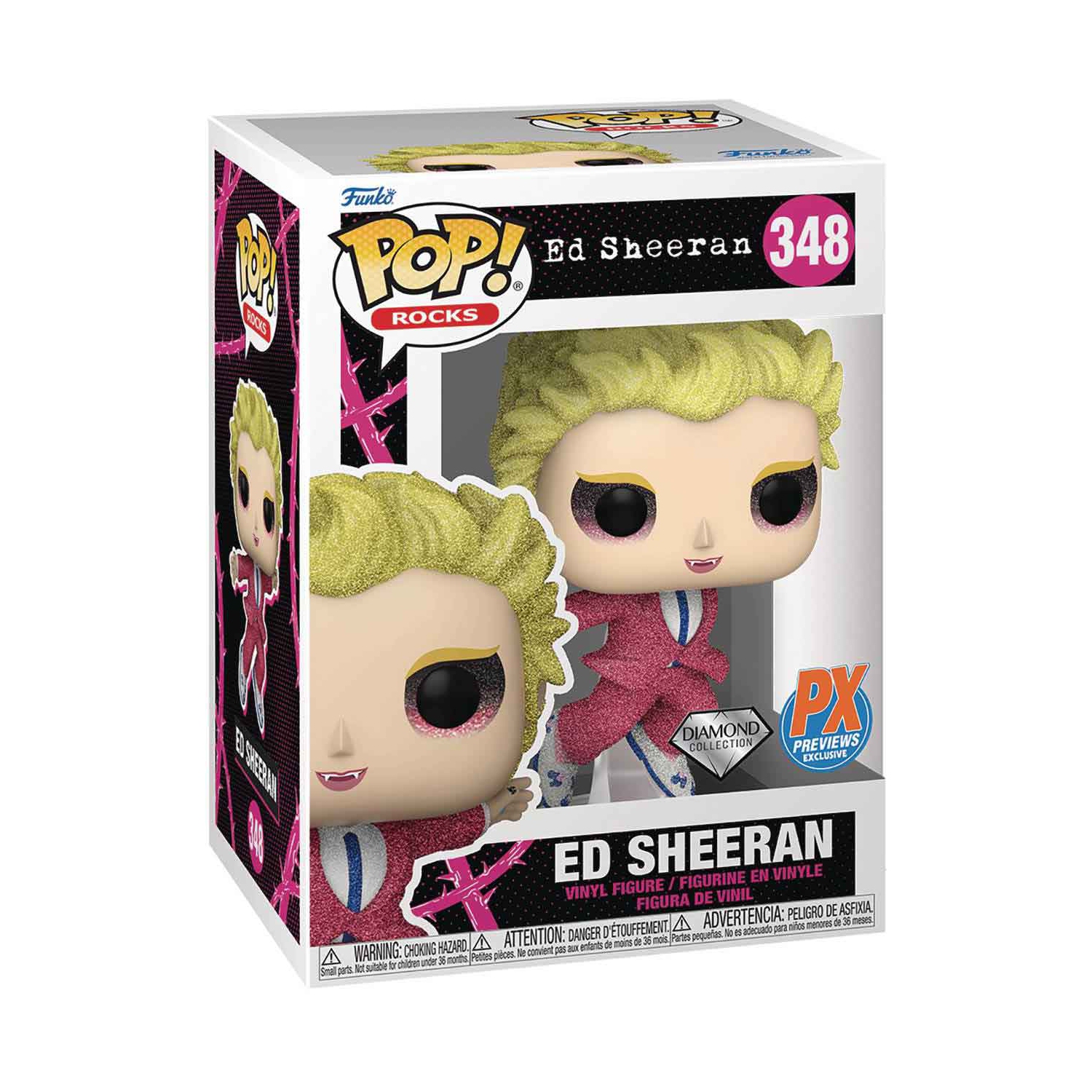 Pop Rocks 3.75 Inch Action Figure Exclusive - Ed Sheeran #348