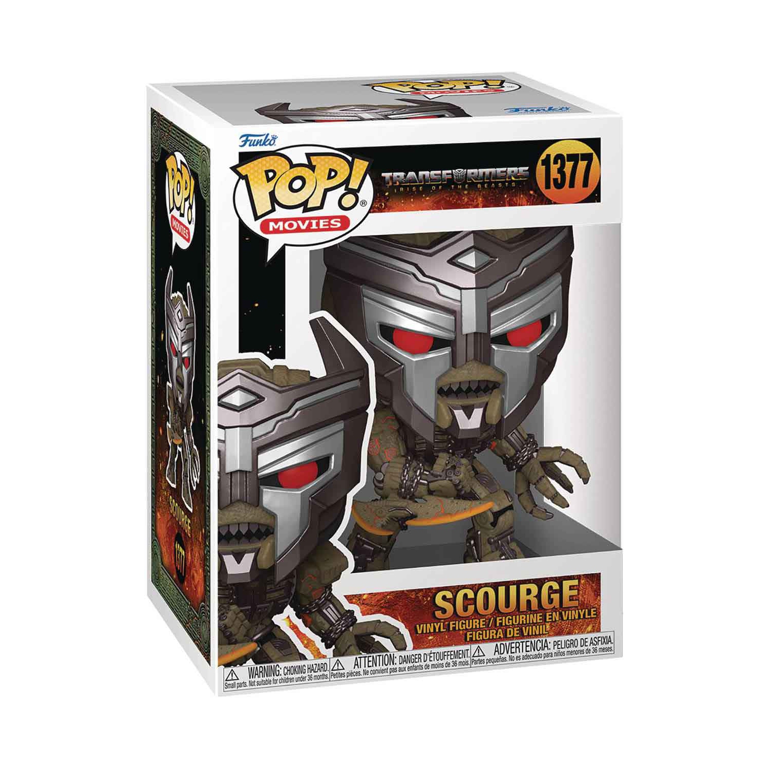 Pop Movies Transformers 3.75 Inch Action Figure Rise Of The Beast - Scourge #1377
