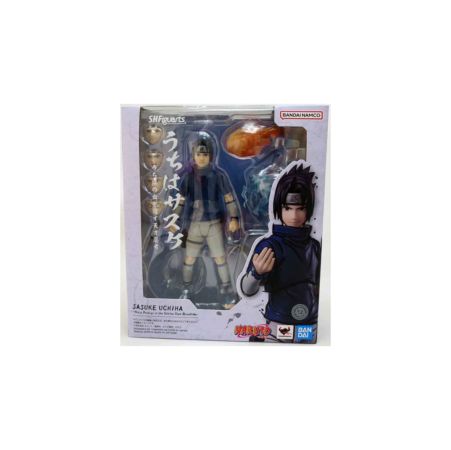Naruto 6 Inch Action Figure S.H. Figuarts - Ninja Prodigy Sasuke Uchiha