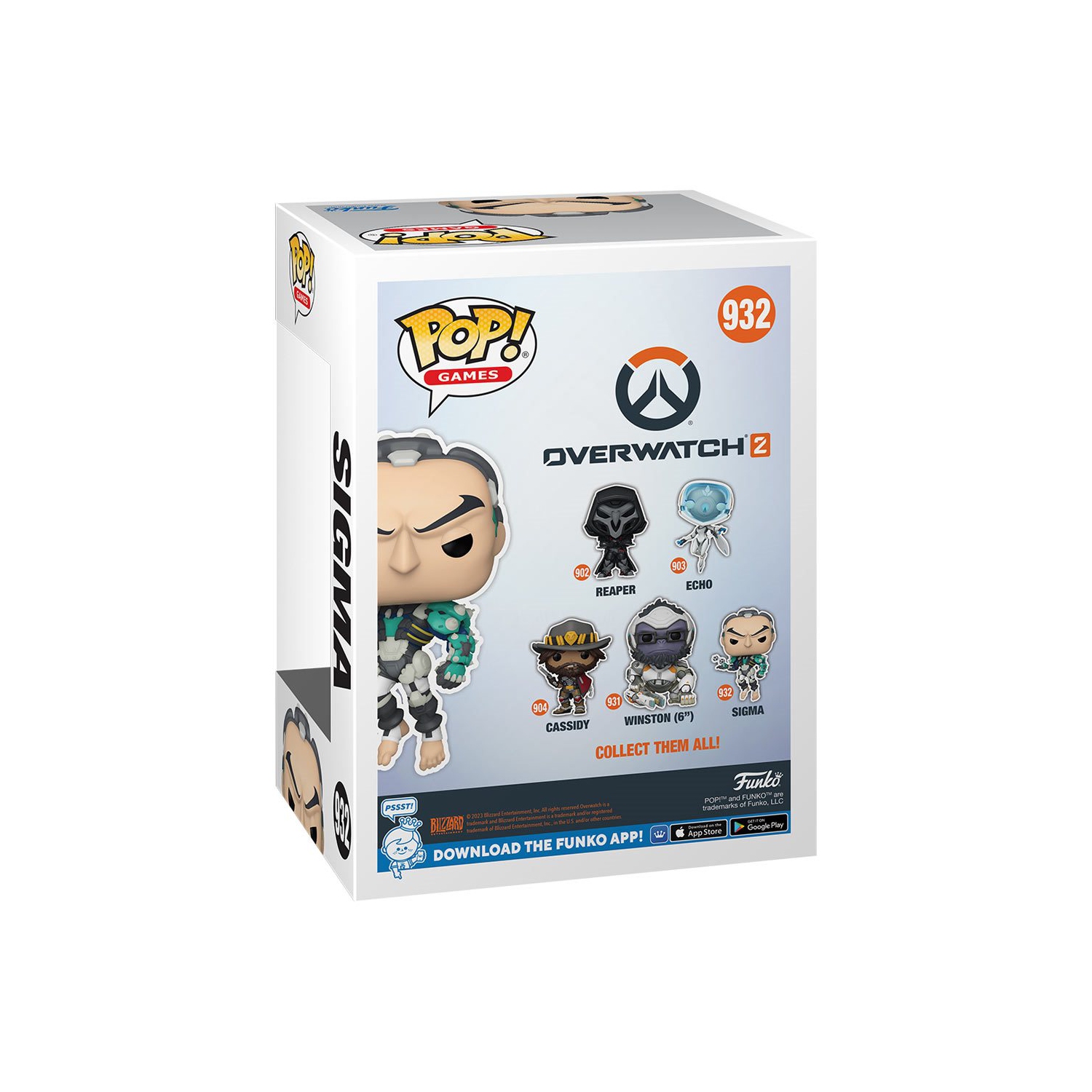 Pop Games – figurine d’action Overwatch 3,75 po – Sigma #932