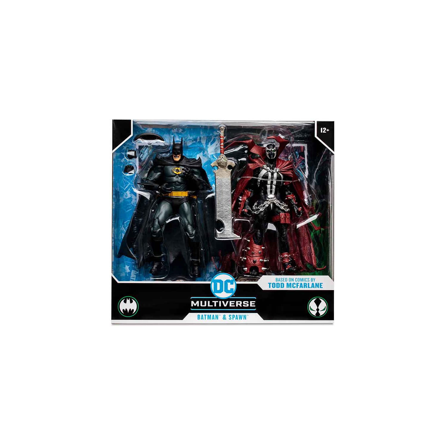 DC Multiverse Collector 7 Inch Action Figure 2-Pack - Batman & Spawn