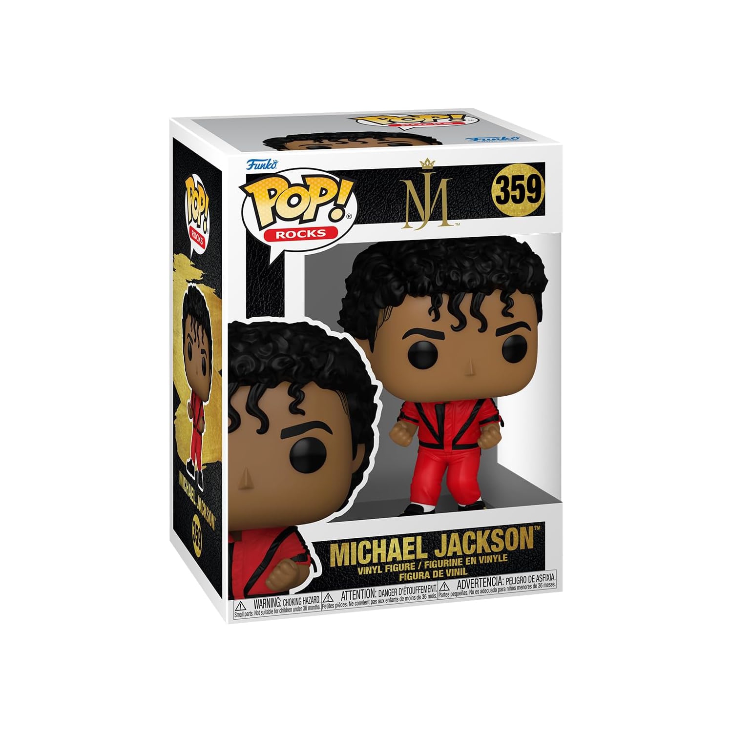 Pop Rocks Michael Jackson figurine de 3,75 po - Michael Jackson Thriller n° 359