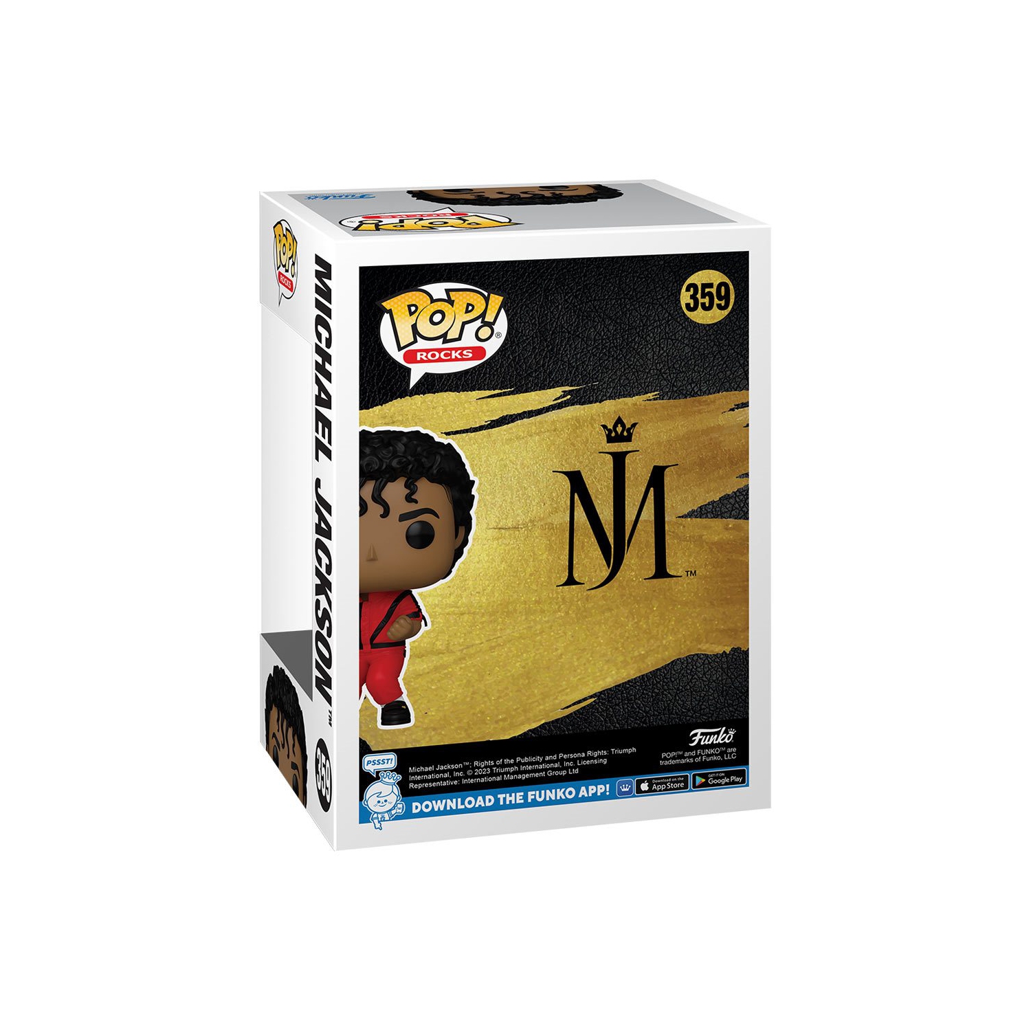 Pop Rocks Michael Jackson figurine de 3,75 po - Michael Jackson Thriller n° 359